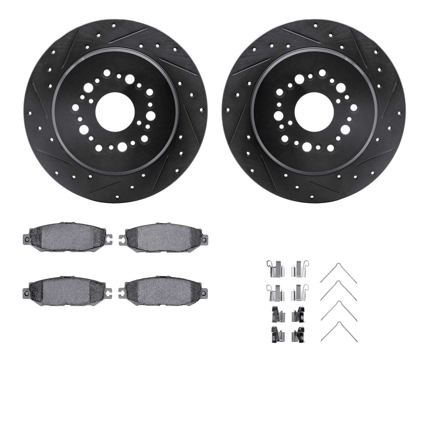 Dynamic Friction Company Disc Brake Kit 8312-75009
