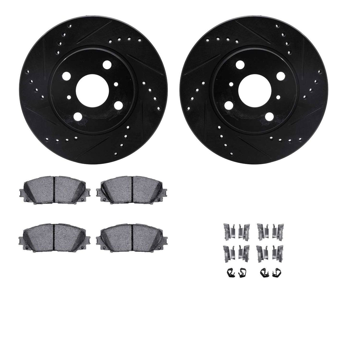 Dynamic Friction Company Disc Brake Kit 8312-76154