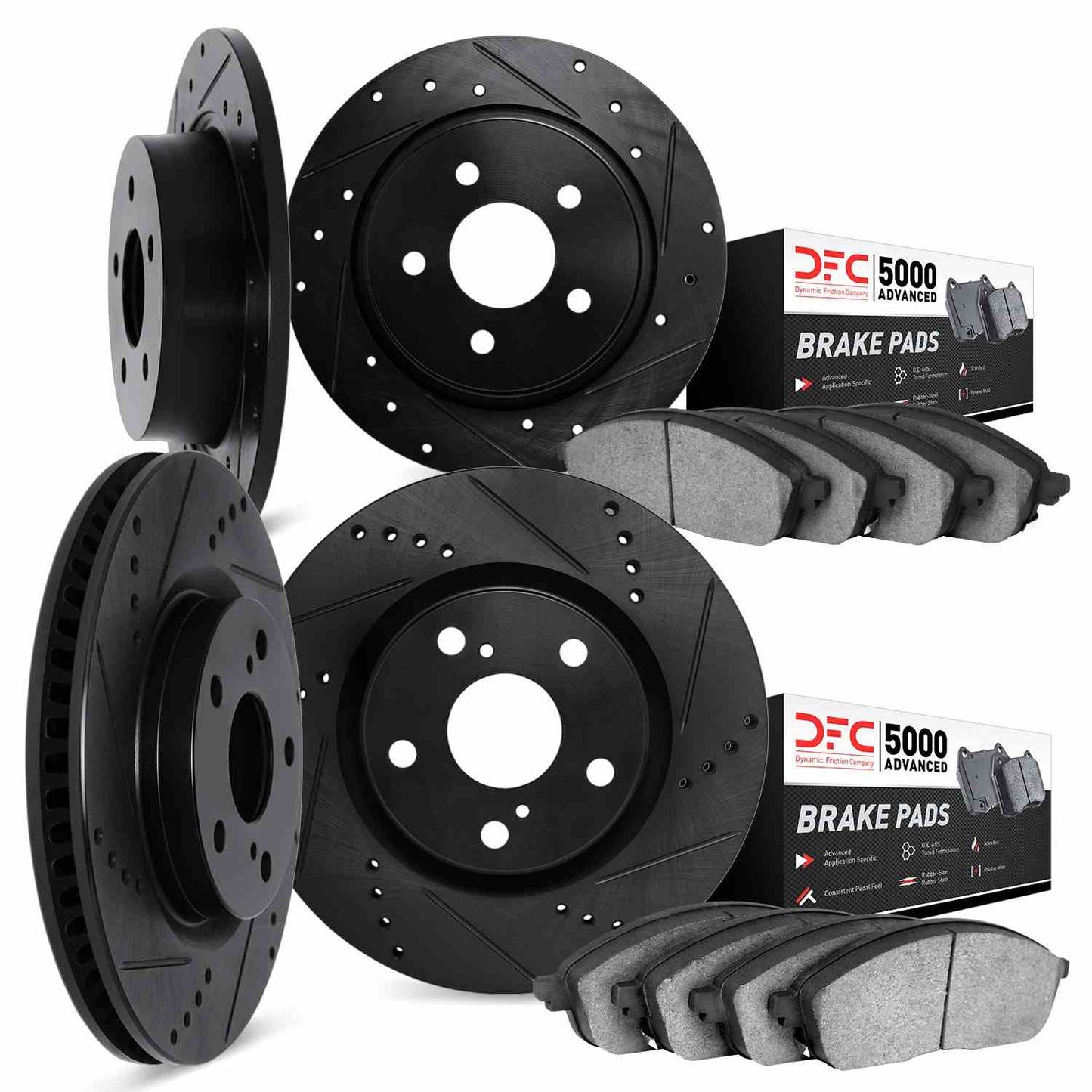 Dynamic Friction Company Disc Brake Kit 8504-72048