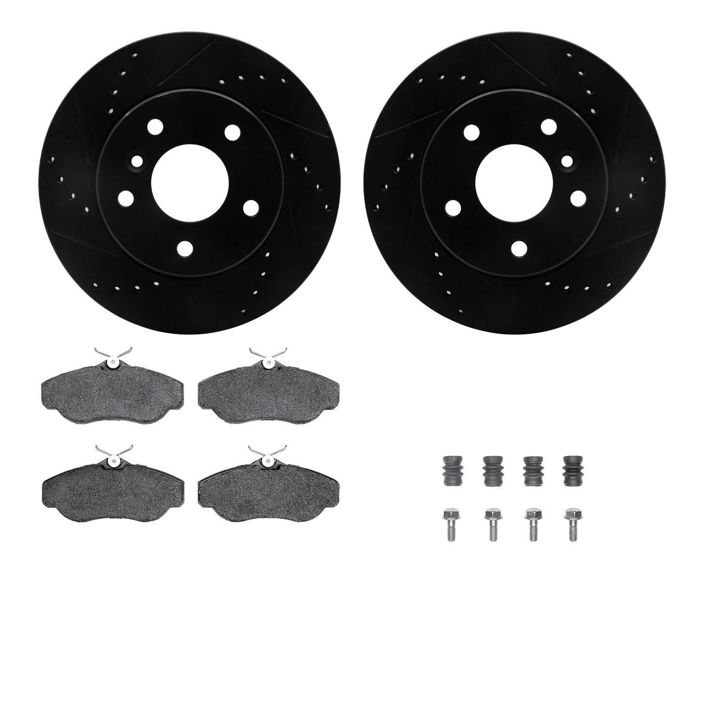 Dynamic Friction Company Disc Brake Kit 8512-11009