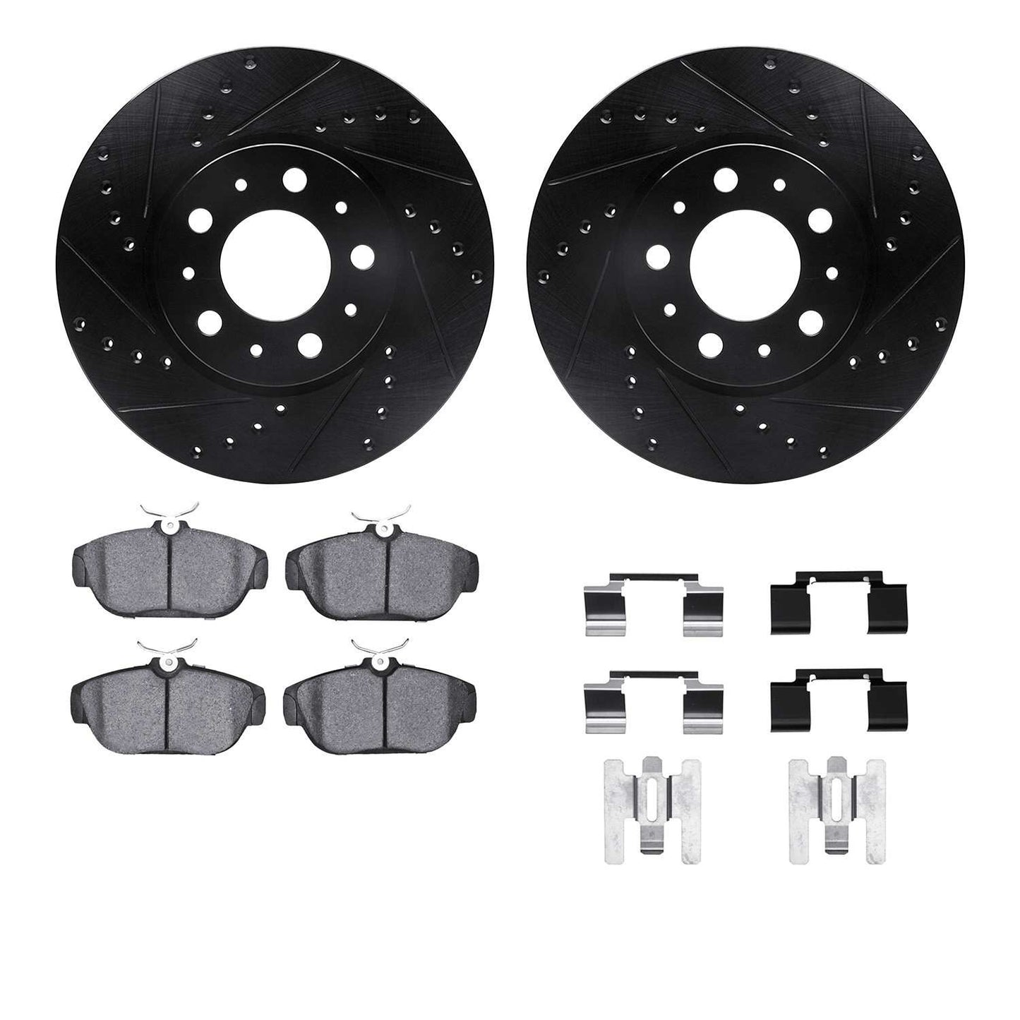 Dynamic Friction Company Disc Brake Kit 8512-27021