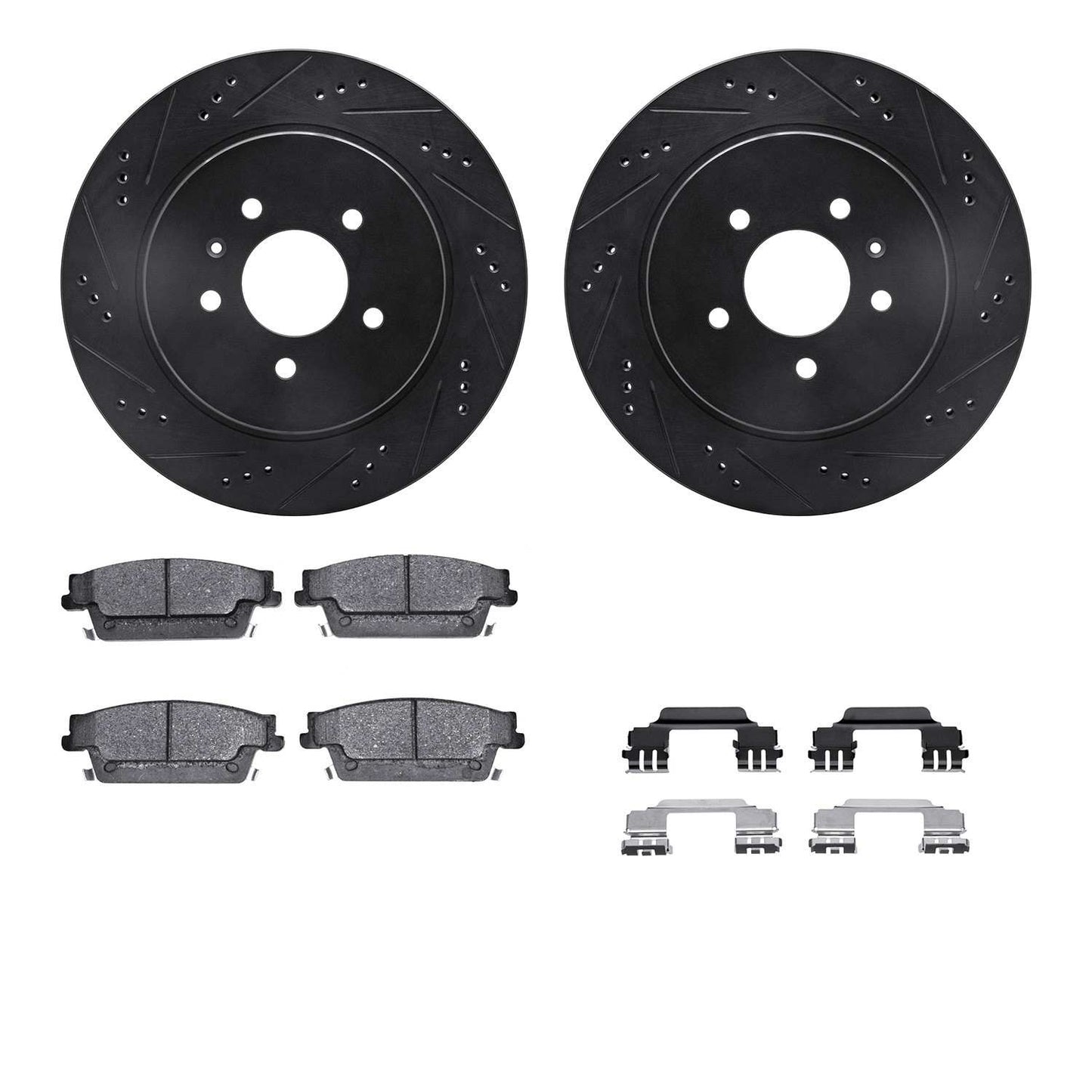 Dynamic Friction Company Disc Brake Kit 8512-46157