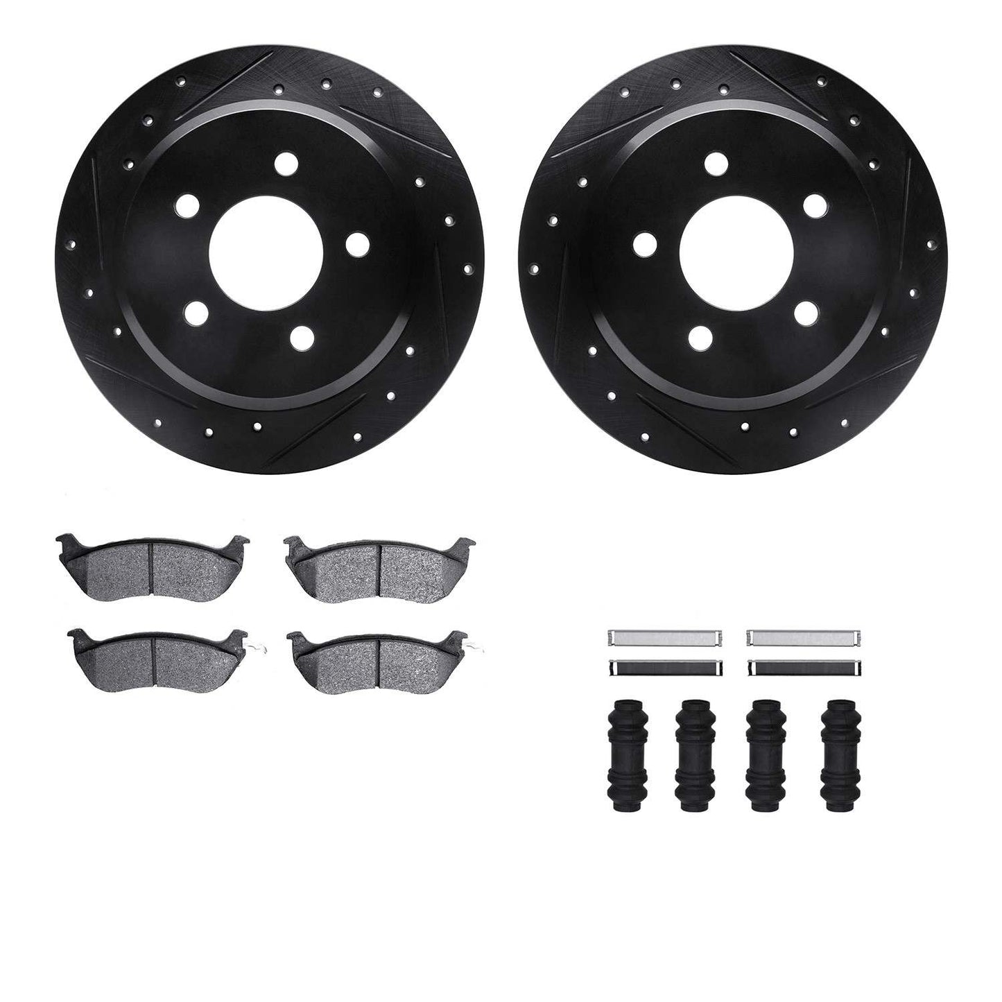 Dynamic Friction Company Disc Brake Kit 8512-56076