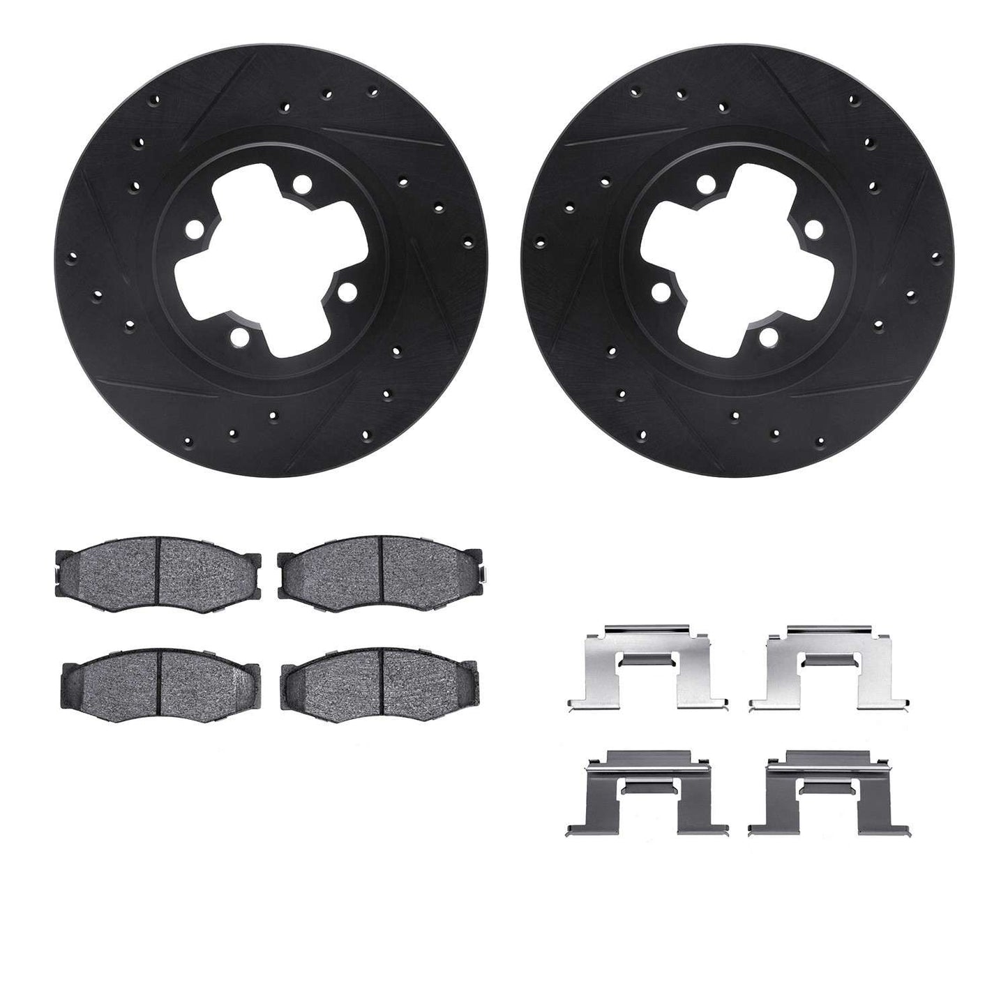 Dynamic Friction Company Disc Brake Kit 8512-67136