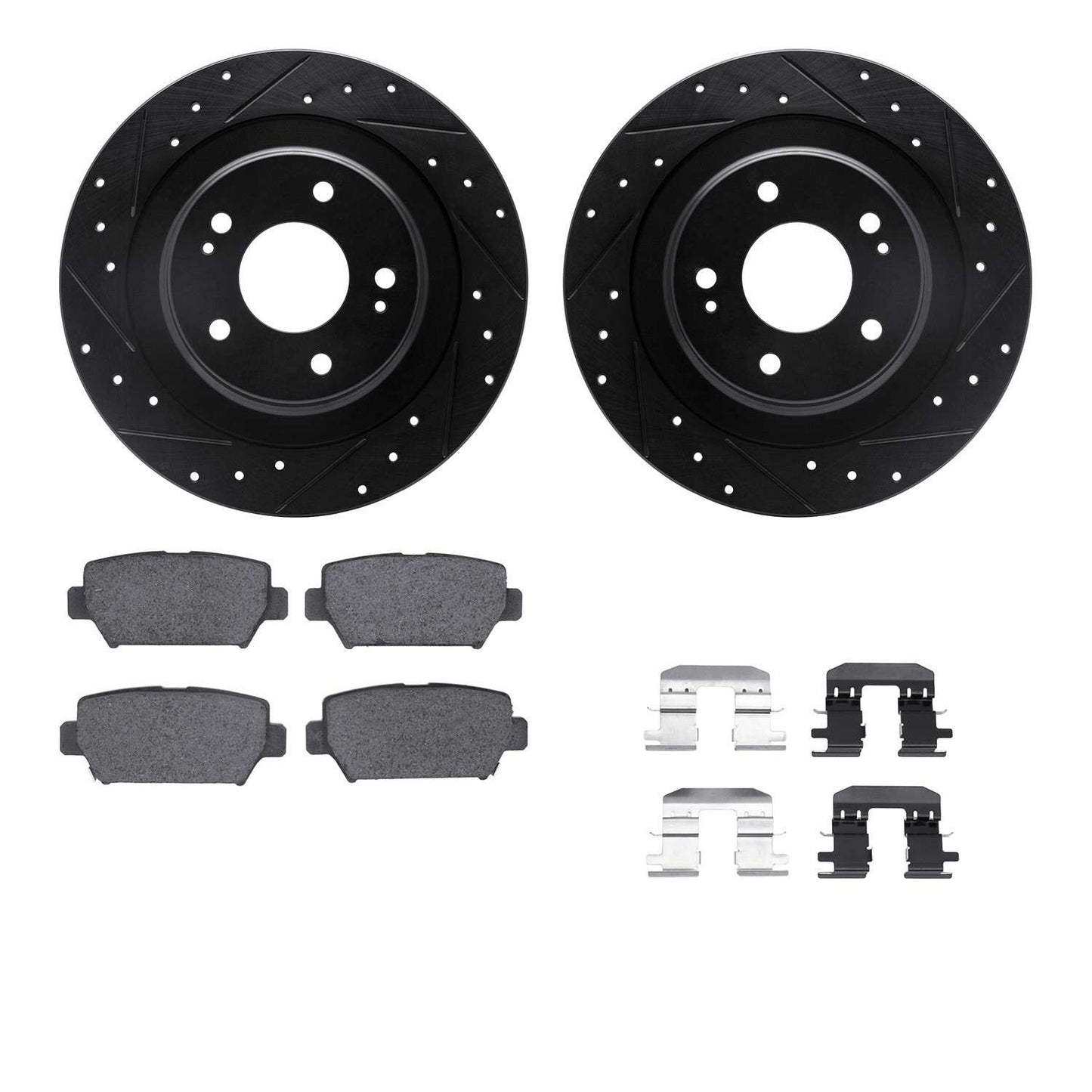 Dynamic Friction Company Disc Brake Kit 8512-72082