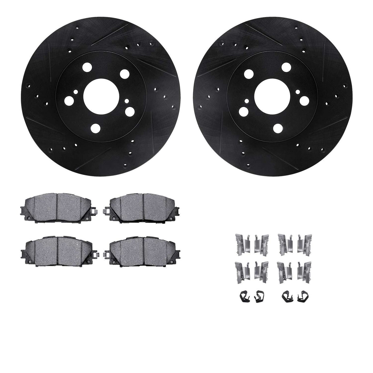 Dynamic Friction Company Disc Brake Kit 8512-76170