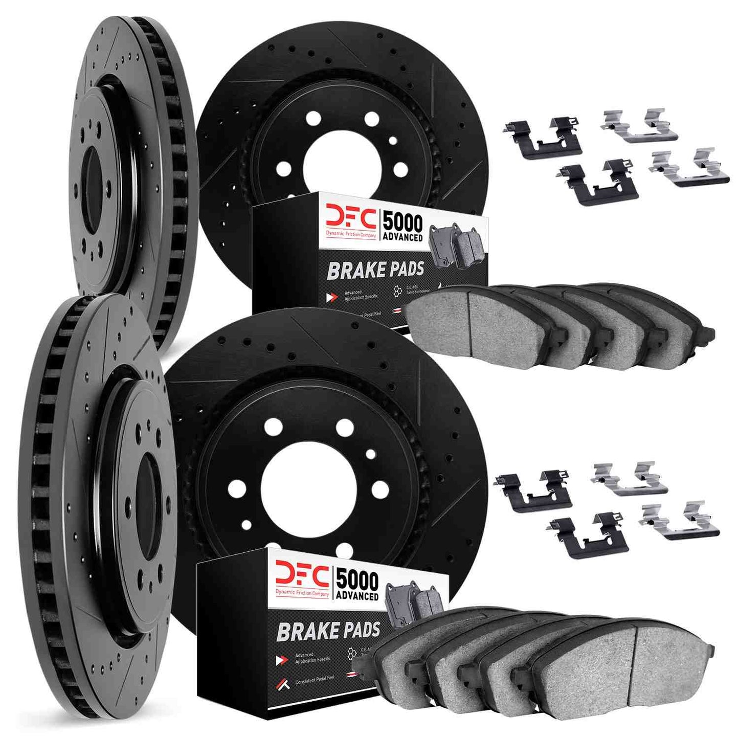 Dynamic Friction Company Disc Brake Kit 8514-76031