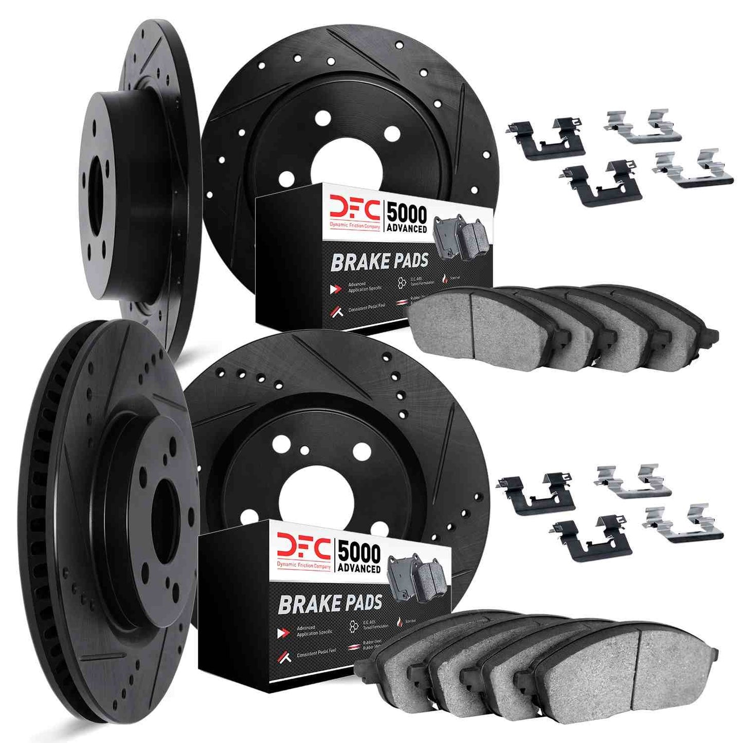 Dynamic Friction Company Disc Brake Kit 8514-76171