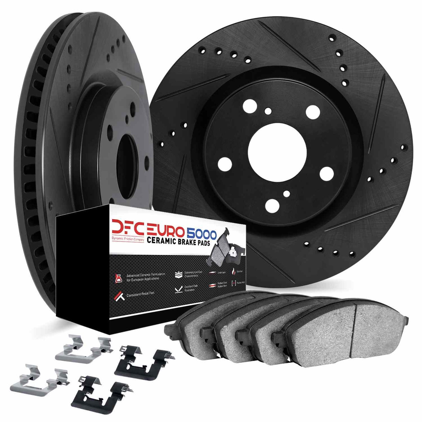 Dynamic Friction Company Disc Brake Kit 8612-27008