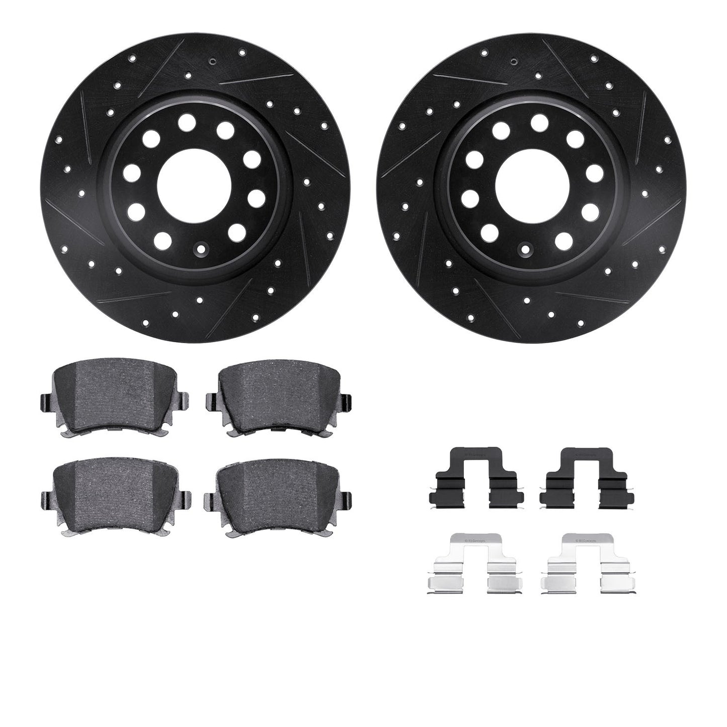 Dynamic Friction Company Disc Brake Kit 8612-74056