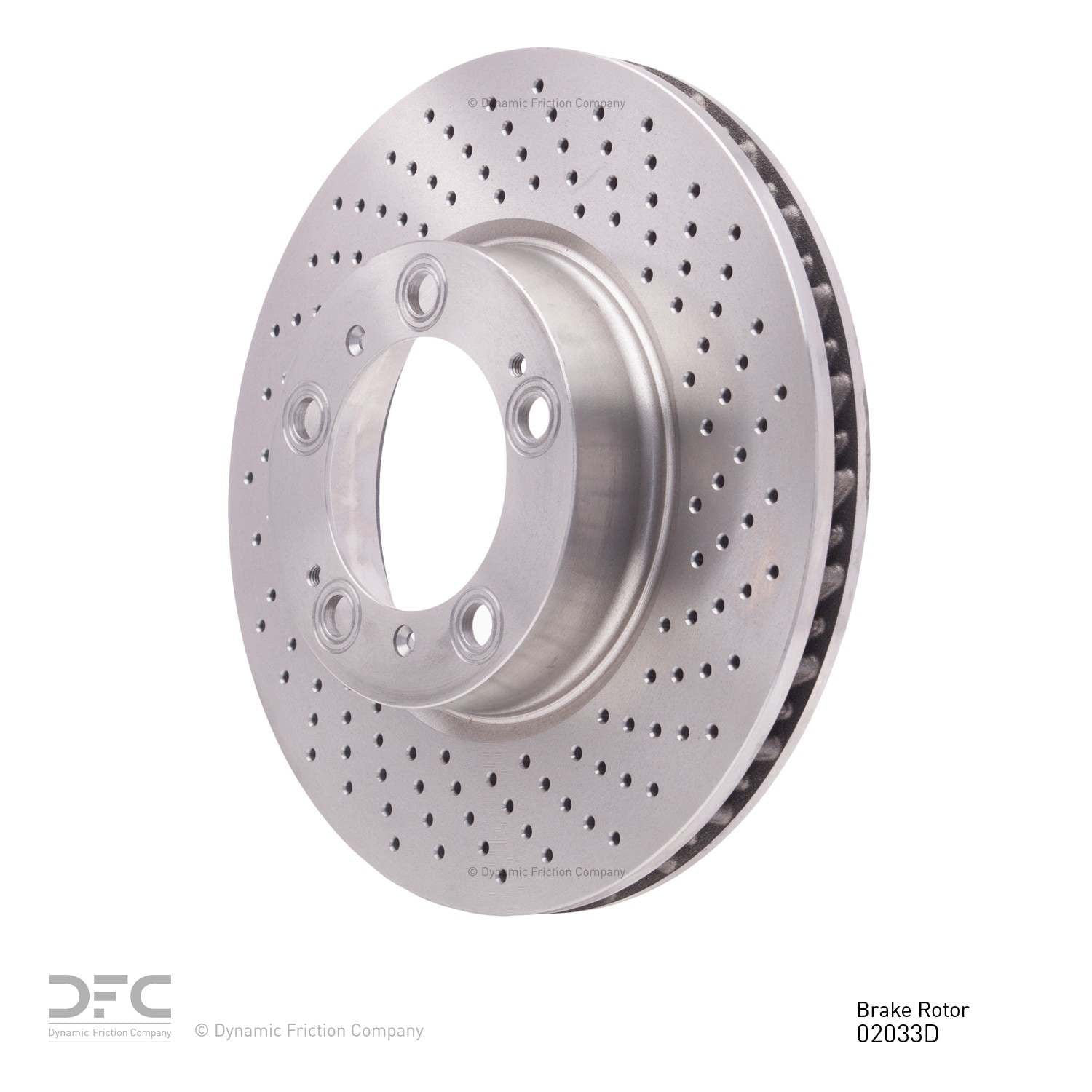 Dynamic Friction Company Disc Brake Rotor 920-02033D
