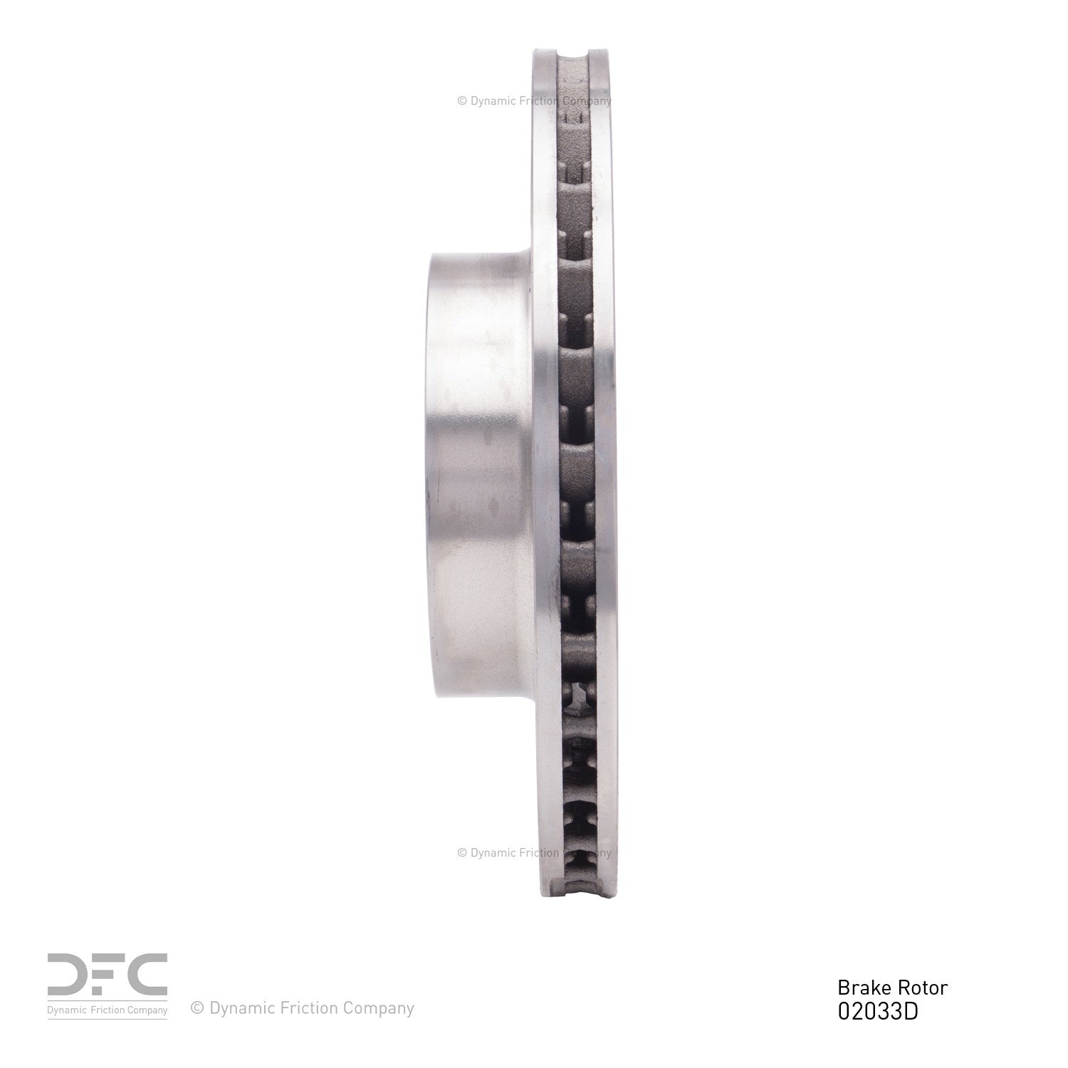 Dynamic Friction Company Disc Brake Rotor 920-02033D