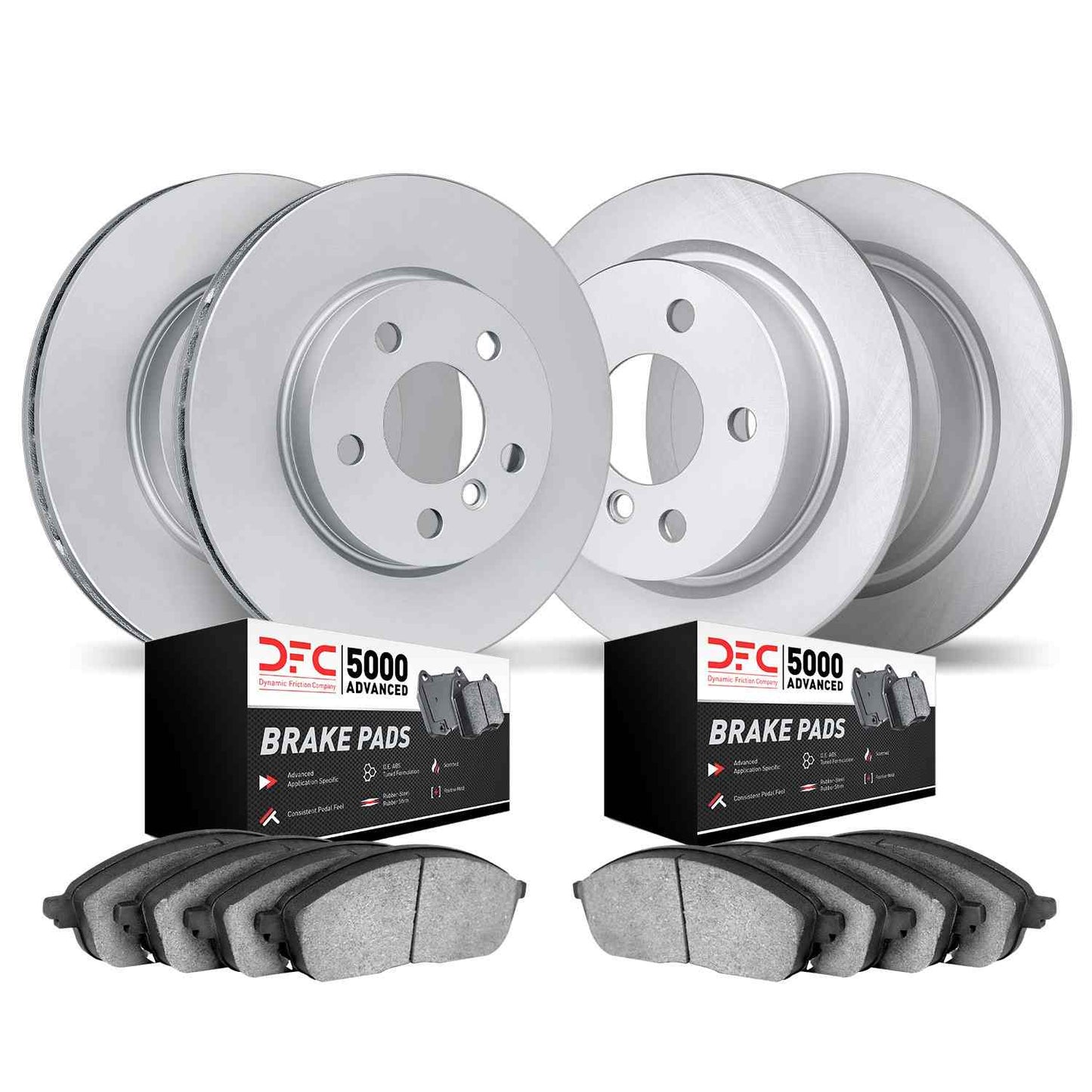 Dynamic Friction Company Disc Brake Kit 9504-74004