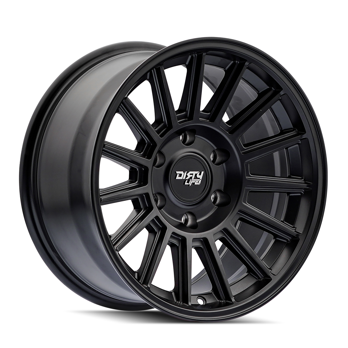 Dirty Life Journey 9316 17x8.5 / 6-135 BP / 0mm Offset / 87.1mm Hub Matte Black Wheel 9316-7836MB