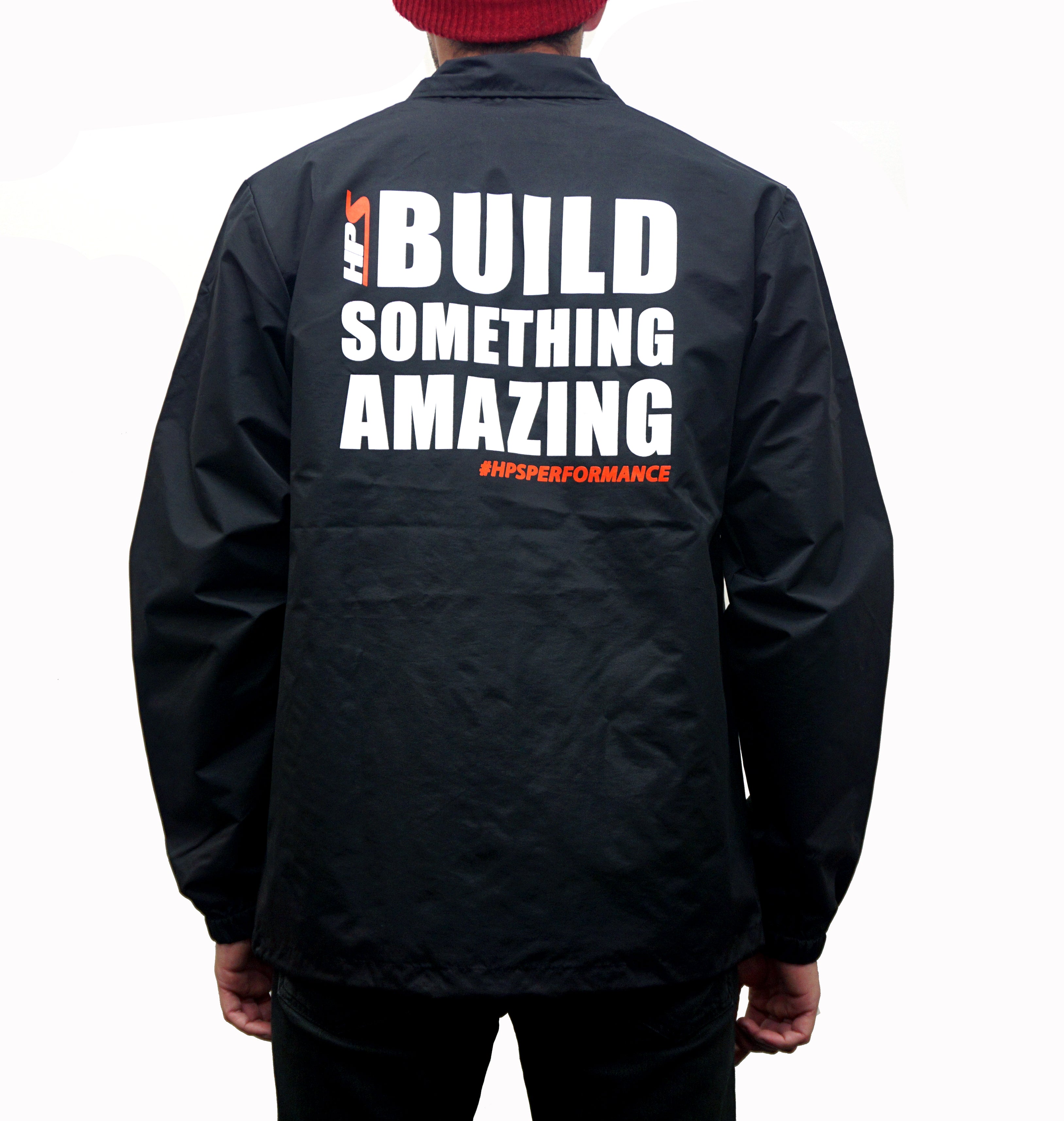 HPS Button Jacket - Black