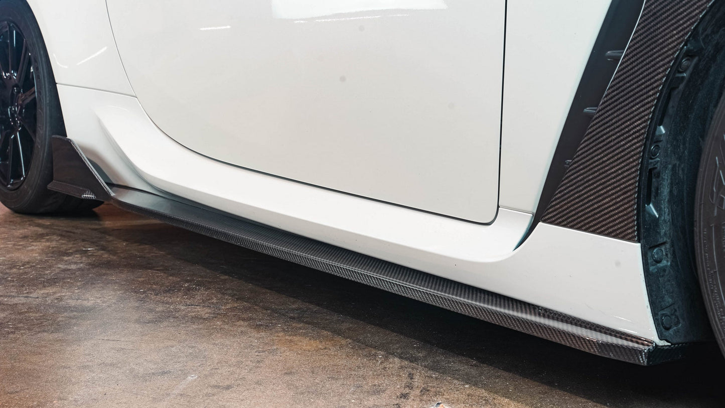 APR Carbon Fiber Toyota GR86/ Subaru BRZ Side Rocker Extensions 2022+