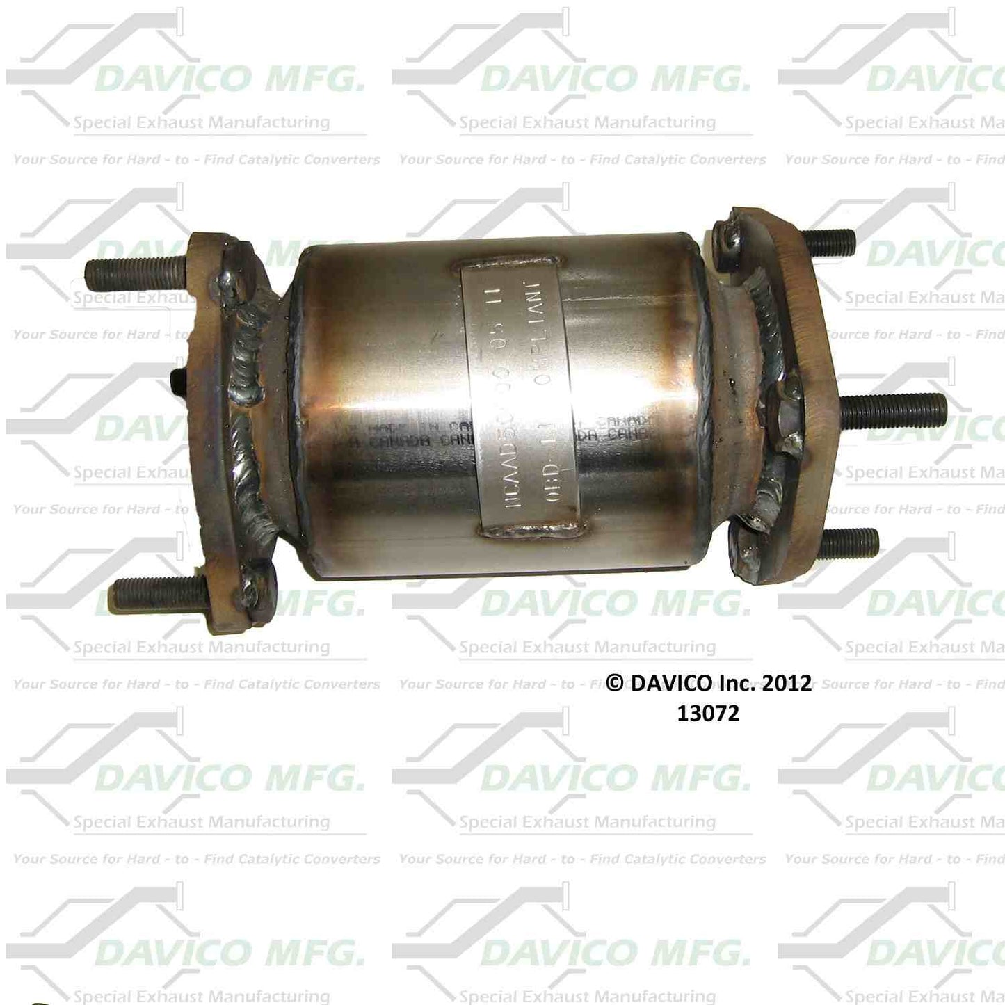 Davico Mfg Exact-Fit Catalytic Converter 13072