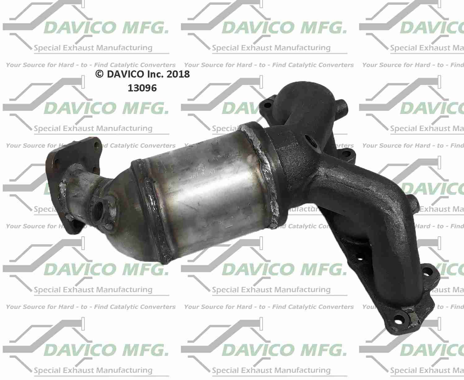 Davico Mfg Exact-Fit Catalytic Converter - Manifold 13096