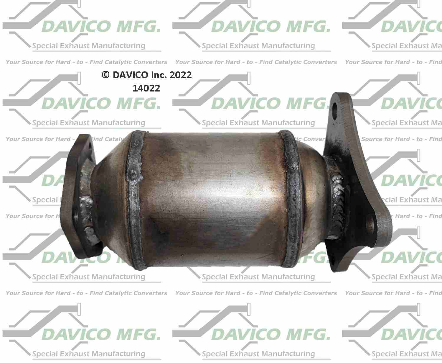 Davico Mfg Exact-Fit Catalytic Converter - Pre converter 14022