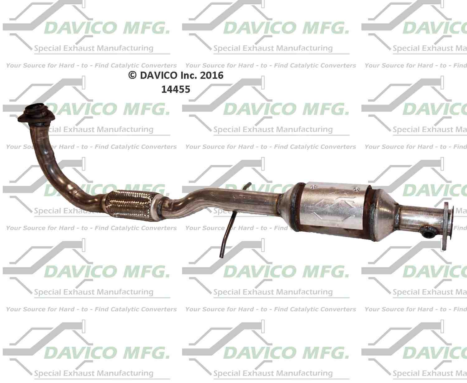 Davico Mfg Catalytic Converter 14455