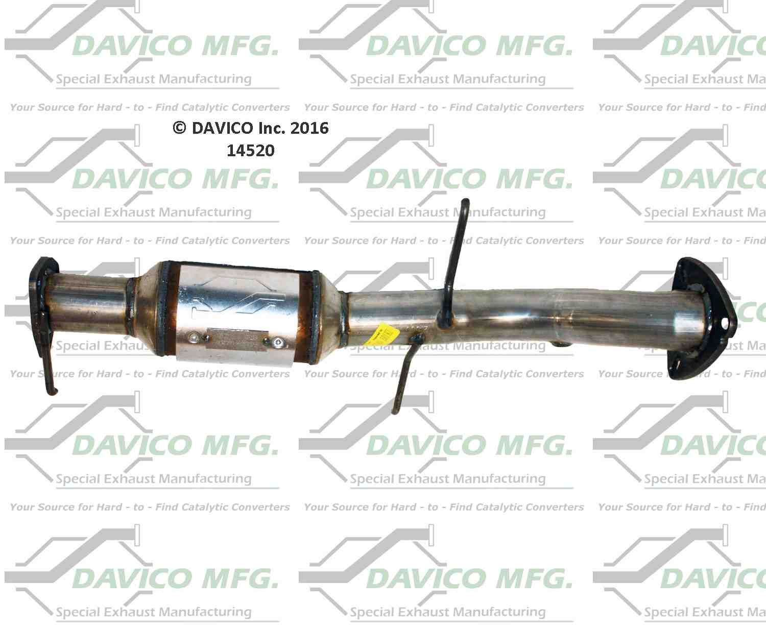 Davico Mfg Exact-Fit Catalytic Converter 14520