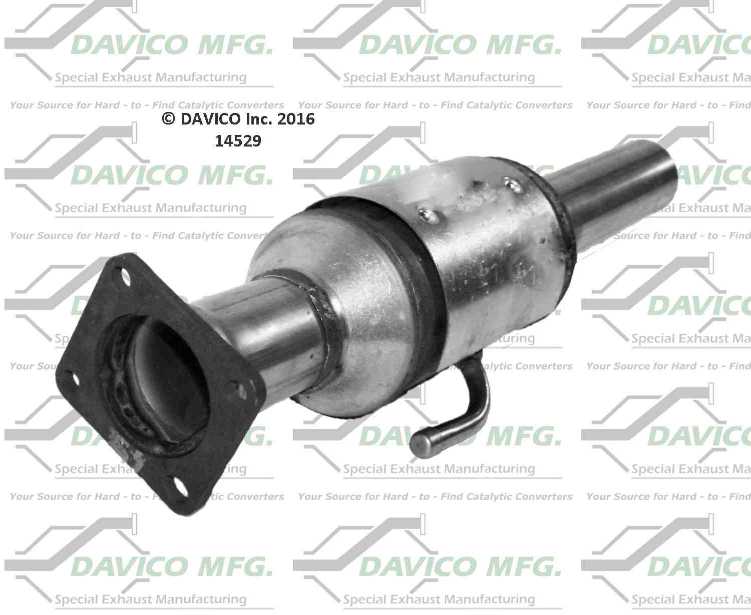 Davico Mfg Exact-Fit Catalytic Converter 14529