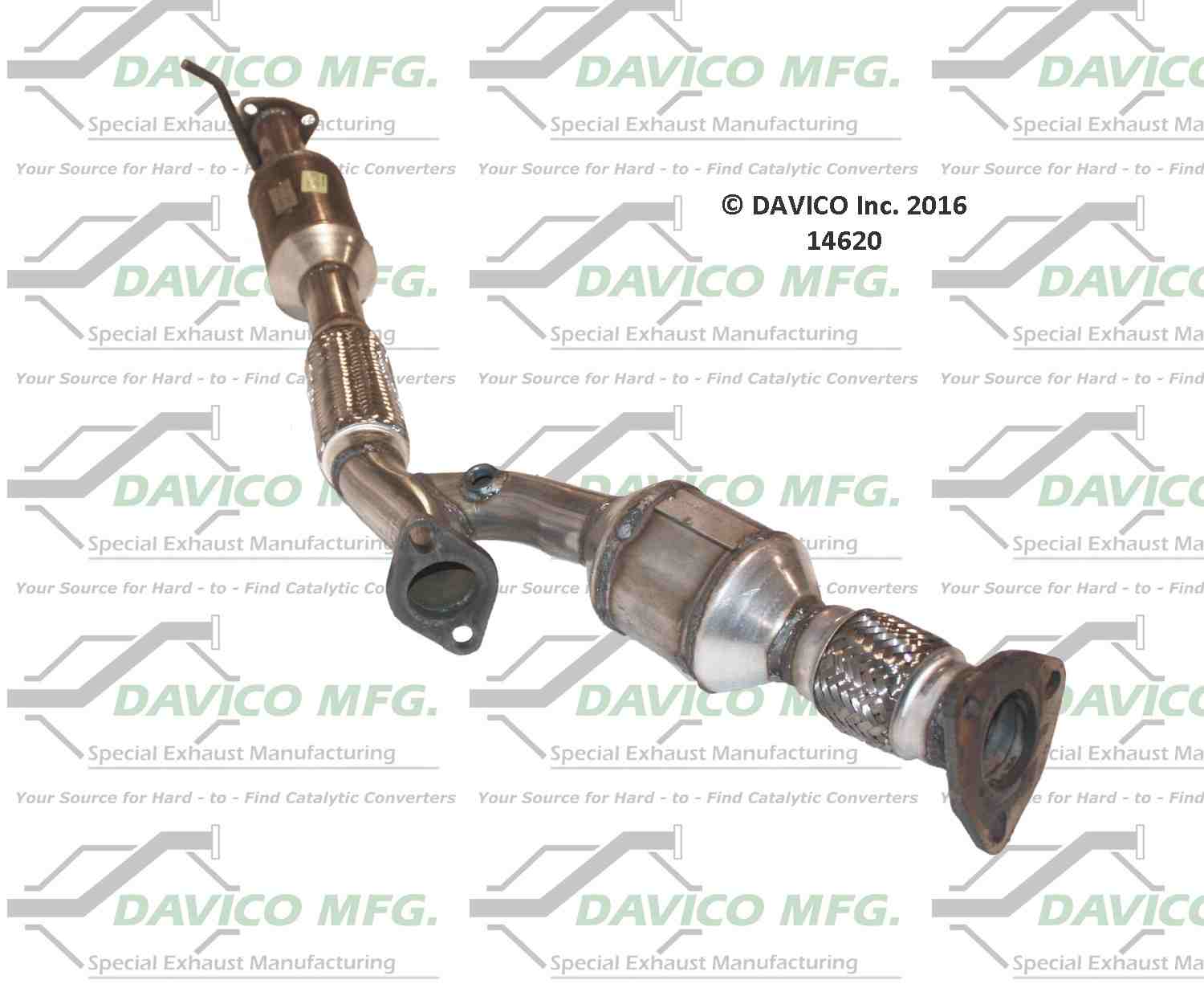 Davico Mfg Exact-Fit Catalytic Converter 14620
