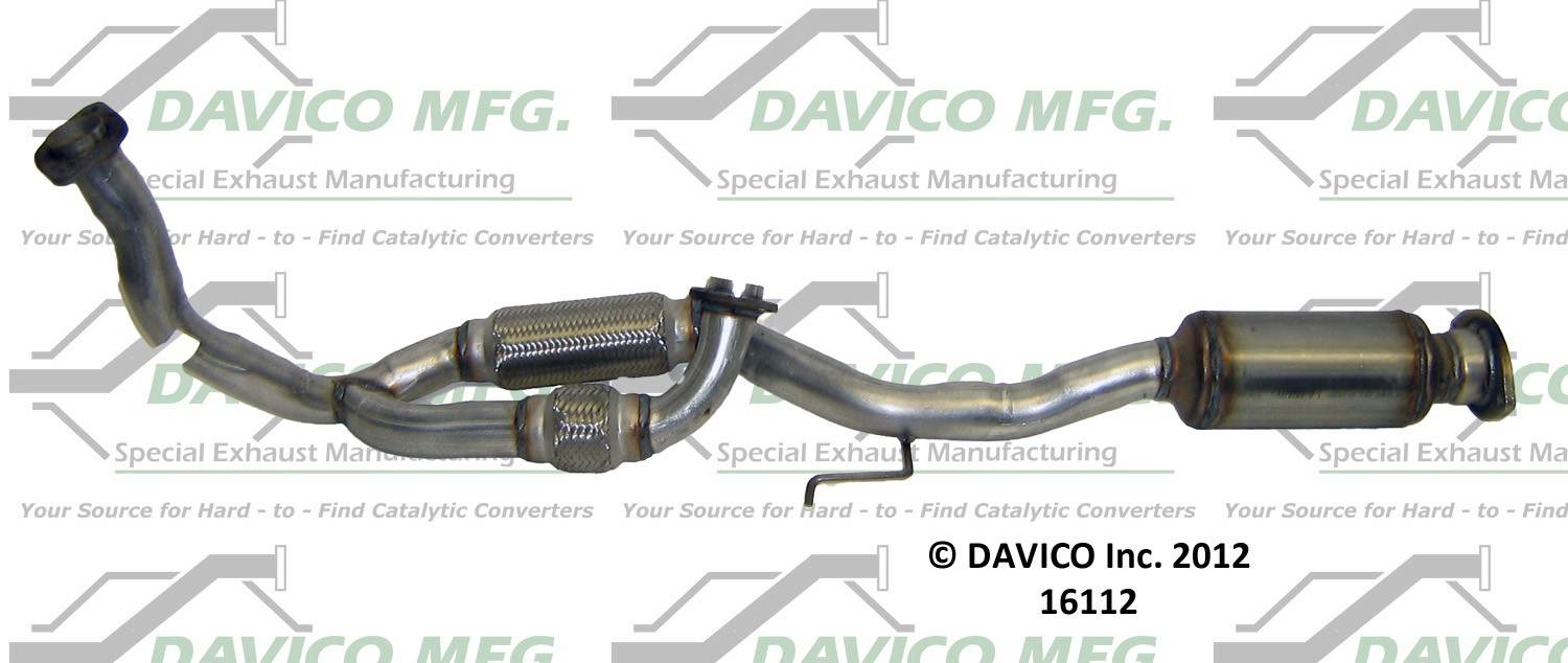 Davico Mfg Catalytic Converter 16112