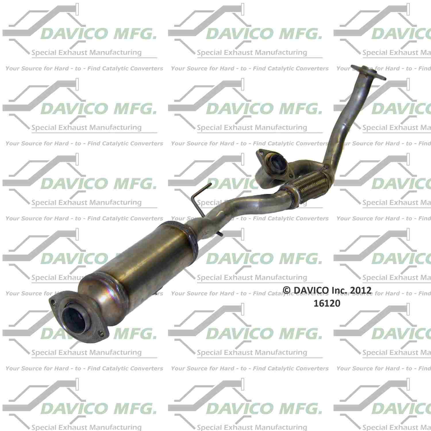 Davico Mfg Catalytic Converter 16120