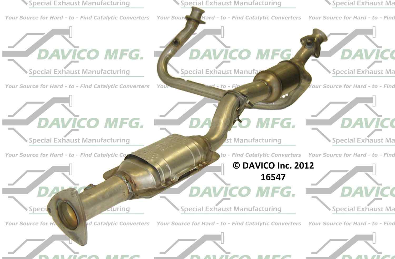 Davico Mfg Exact-Fit Catalytic Converter 16547
