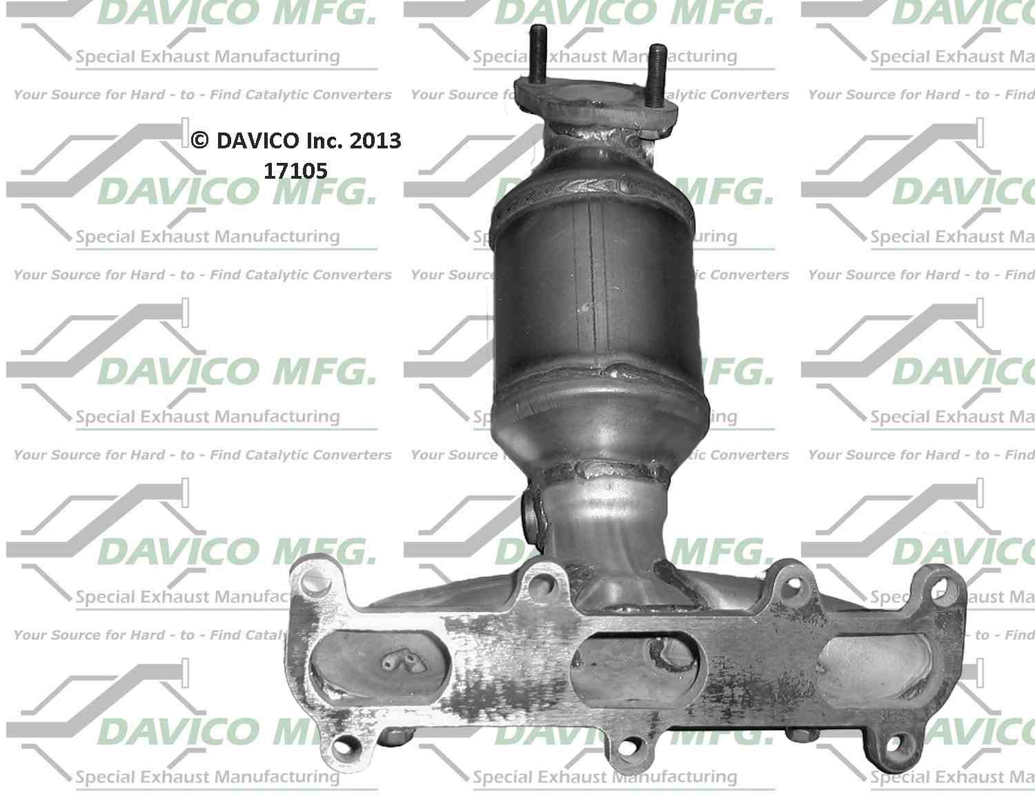 Davico Mfg Catalytic Converter 17105