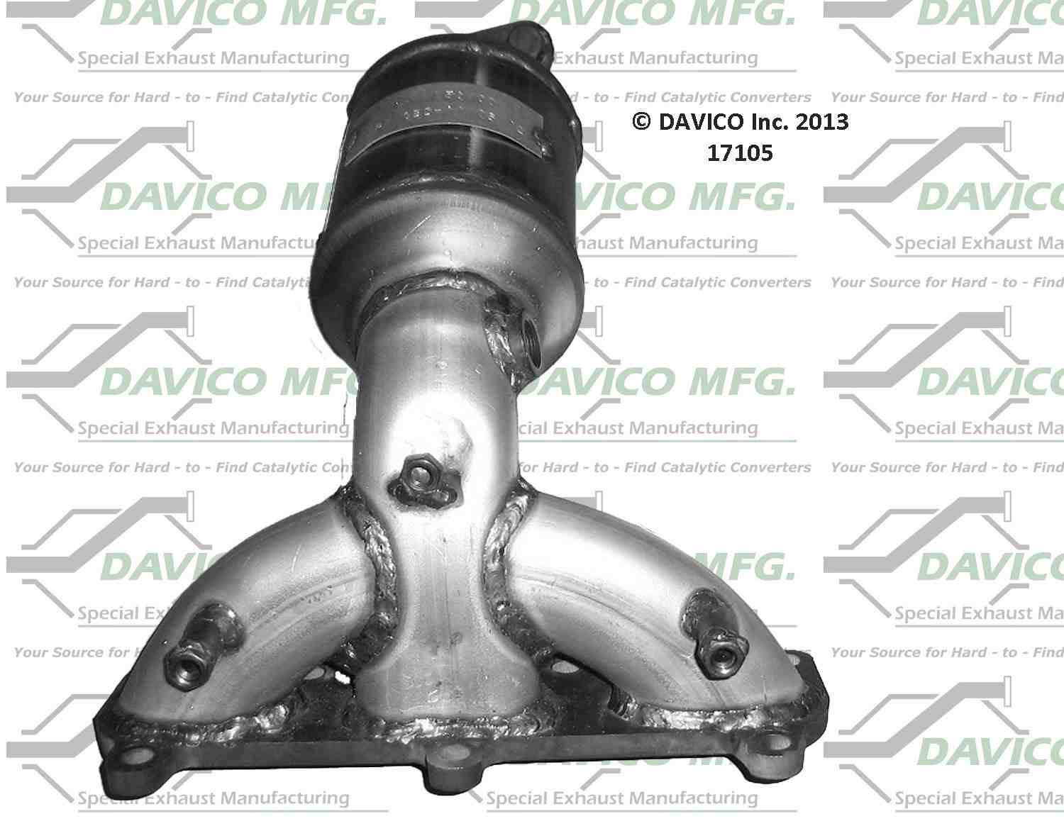 Davico Mfg Catalytic Converter 17105