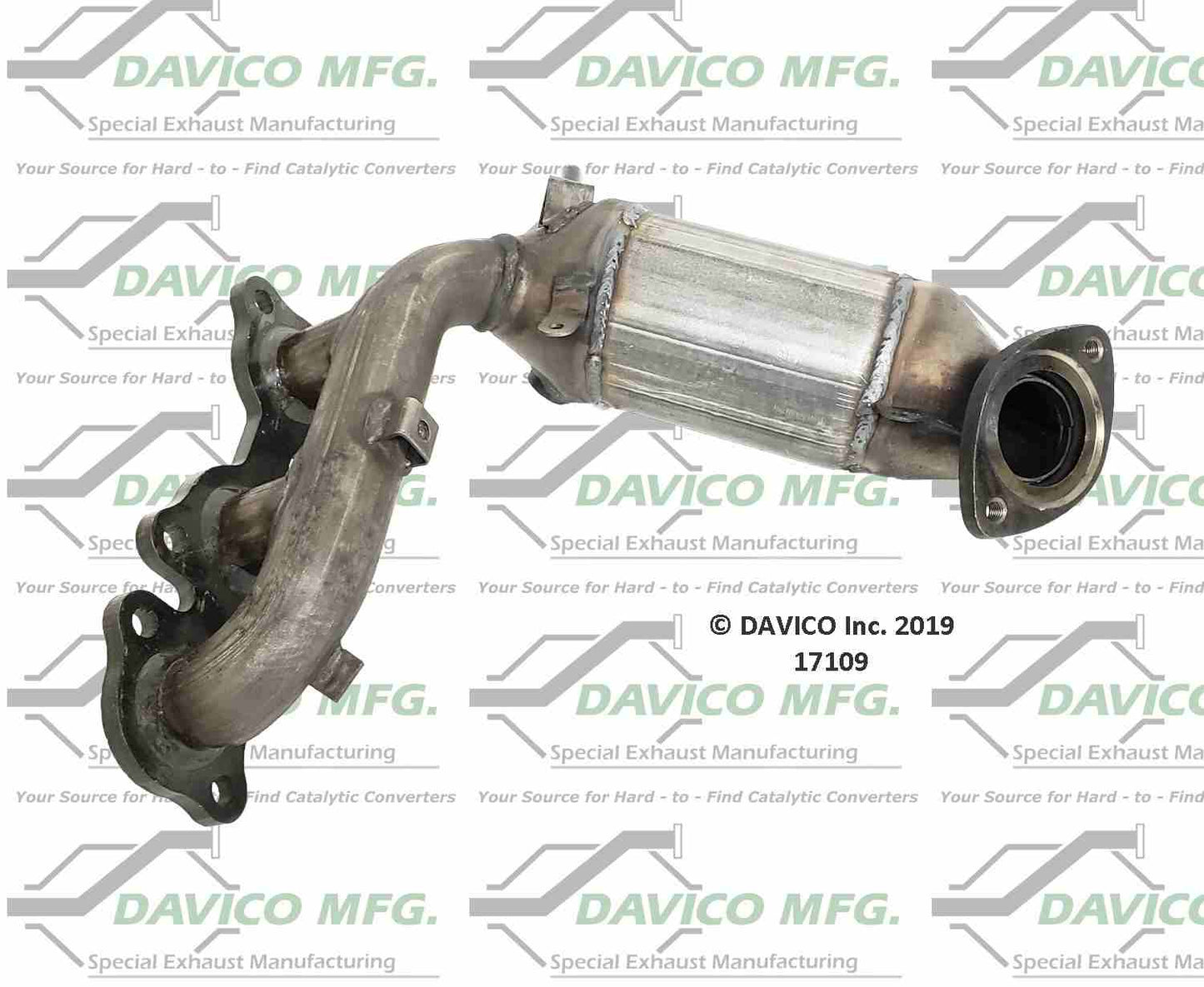 Davico Mfg Exact-Fit Catalytic Converter - Manifold 17109