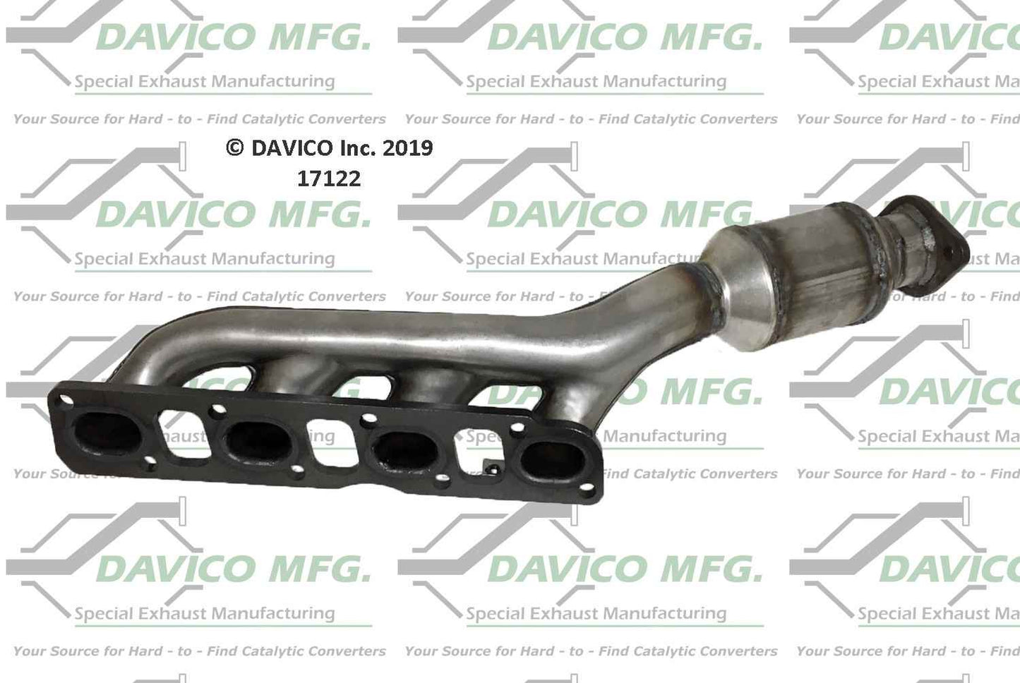 Davico Mfg Exact-Fit Catalytic Converter - Manifold 17122