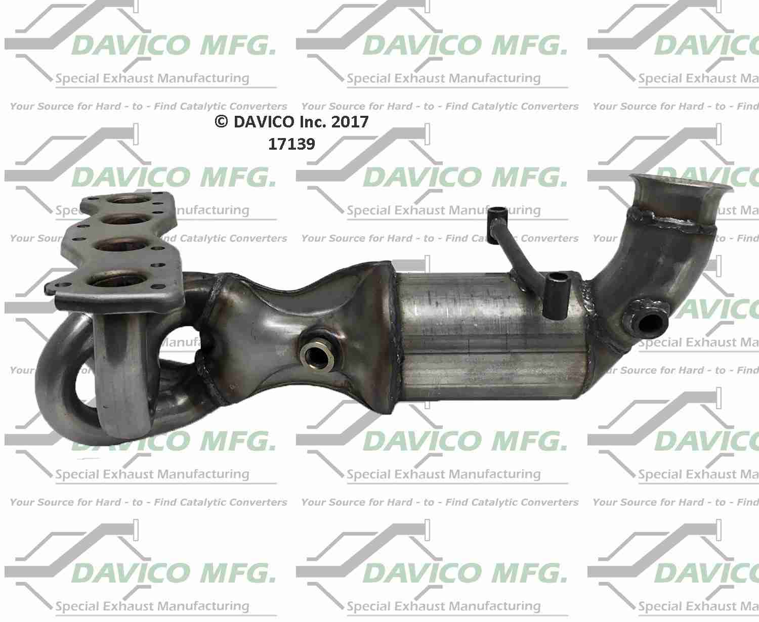 Davico Mfg Exact-Fit Catalytic Converter 17139
