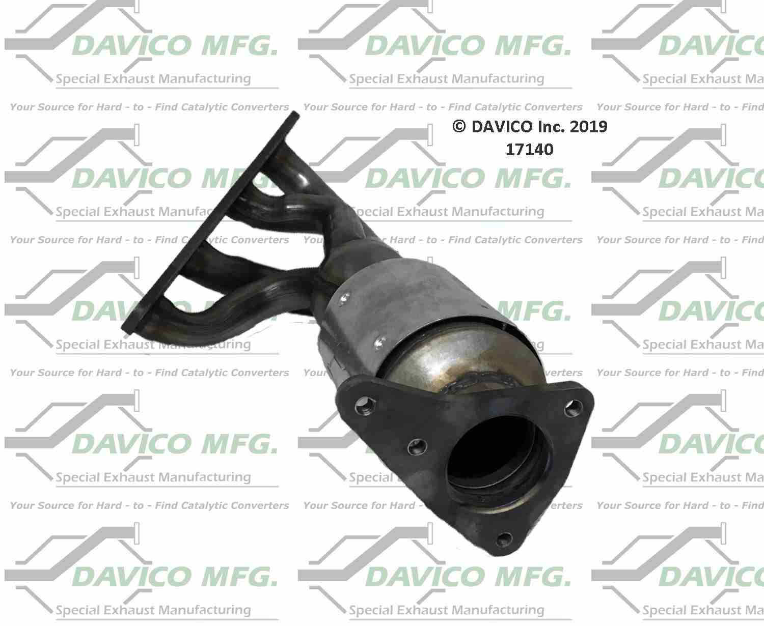 Davico Mfg Exact-Fit Catalytic Converter - Manifold 17140