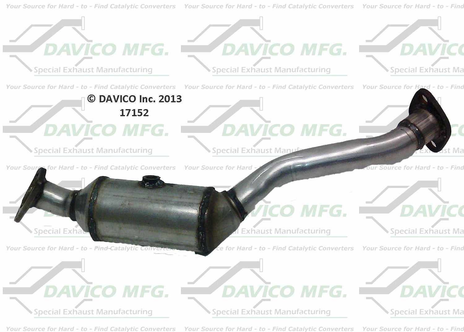 Davico Mfg Exact-Fit Catalytic Converter 17152