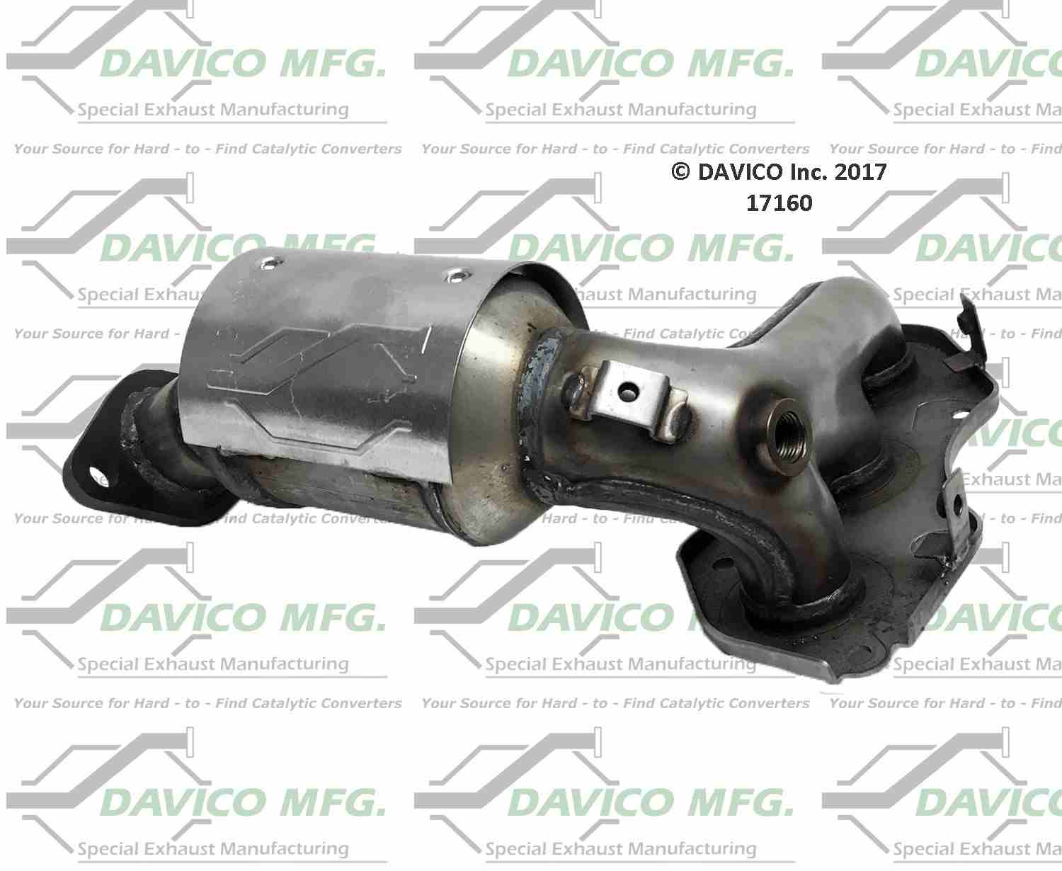 Davico Mfg Exact-Fit Catalytic Converter - Manifold 17160