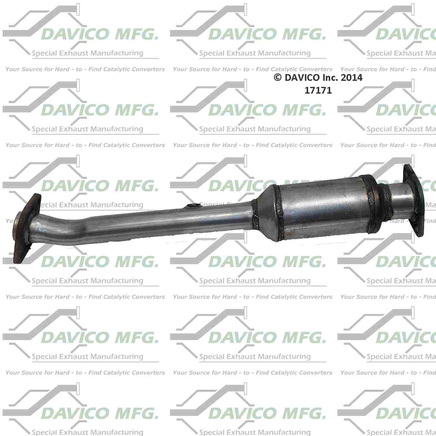 Davico Mfg Exact-Fit Catalytic Converter 17171