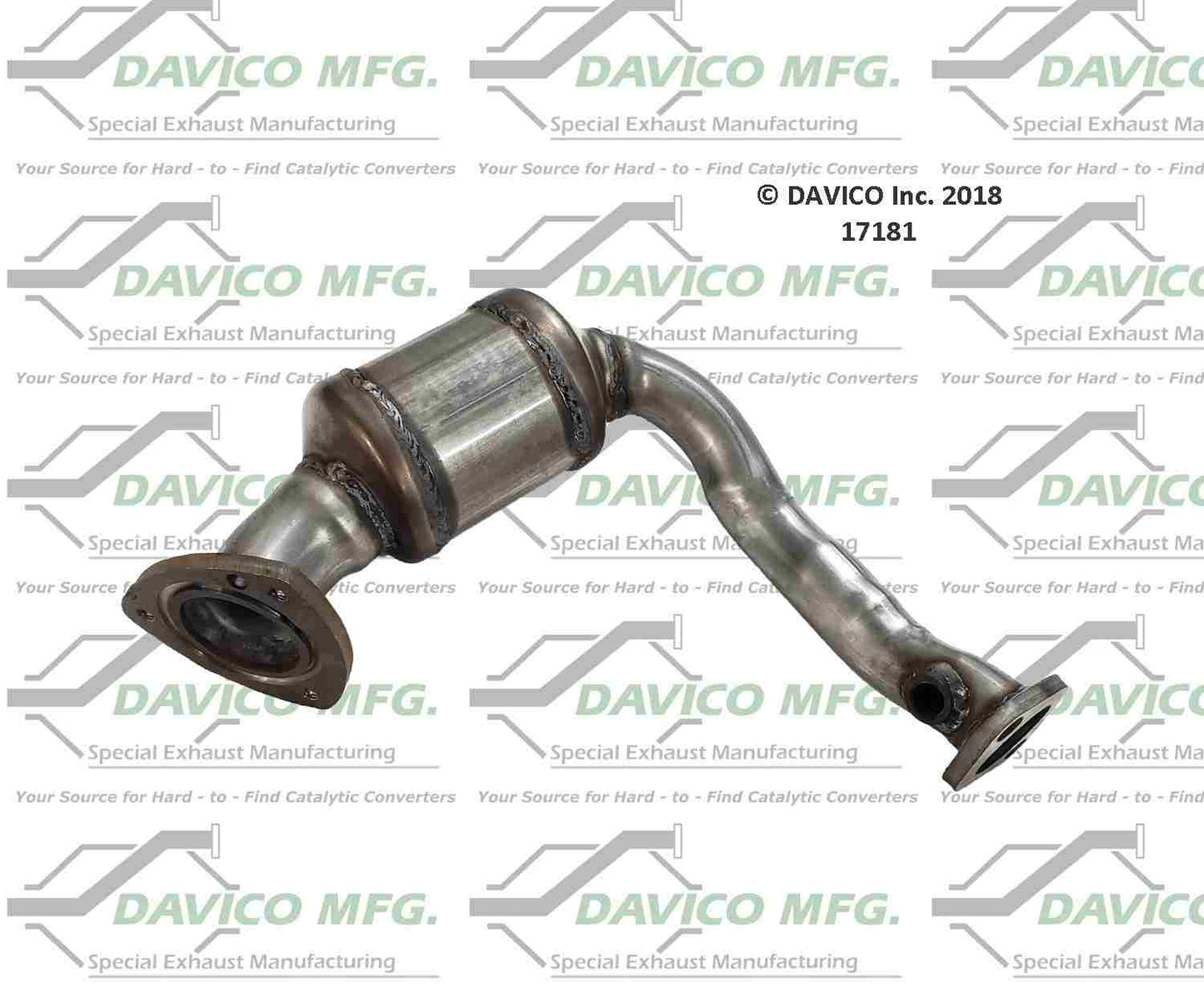Davico Mfg Exact-Fit Catalytic Converter 17181