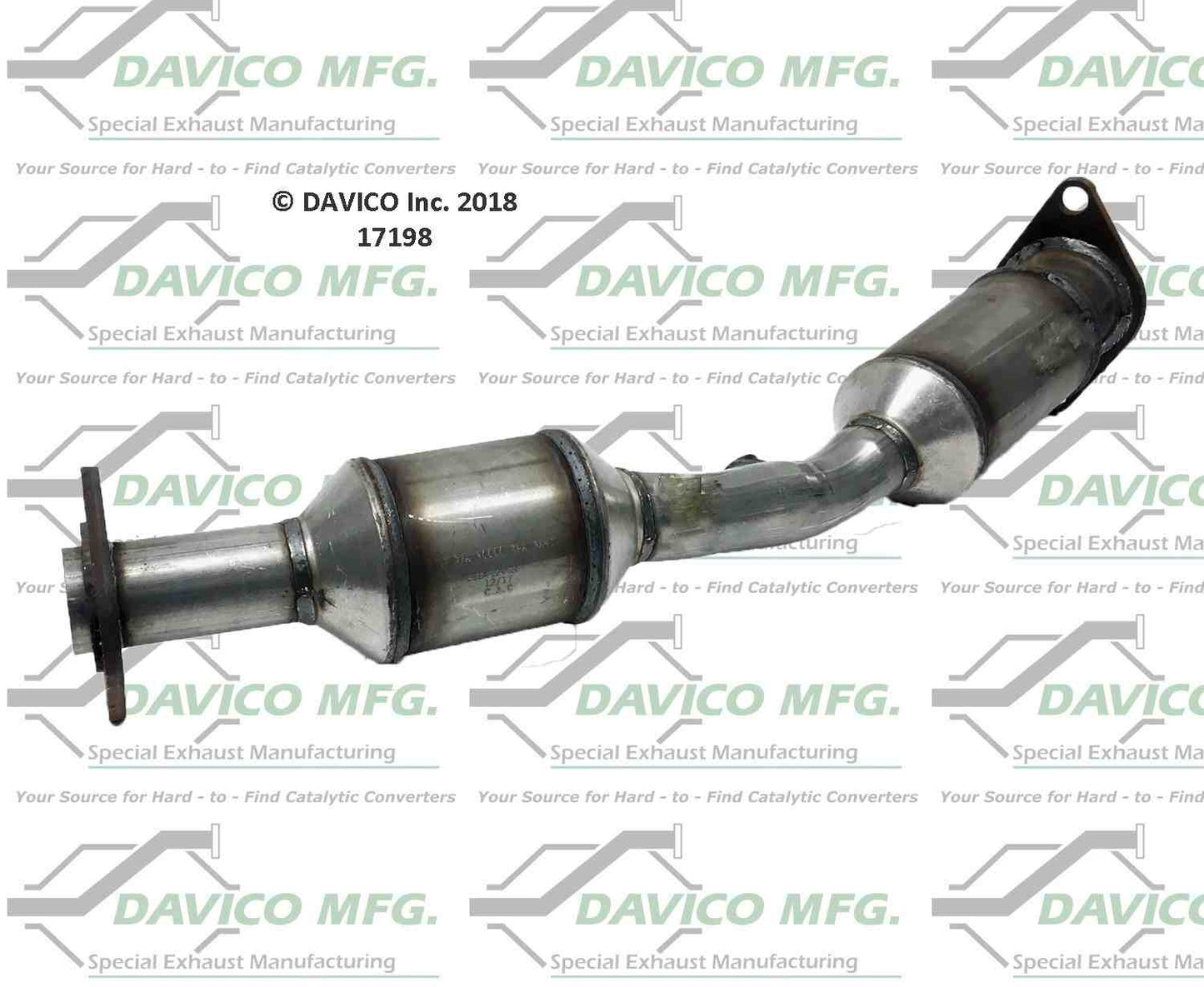 Davico Mfg Exact-Fit Catalytic Converter 17198