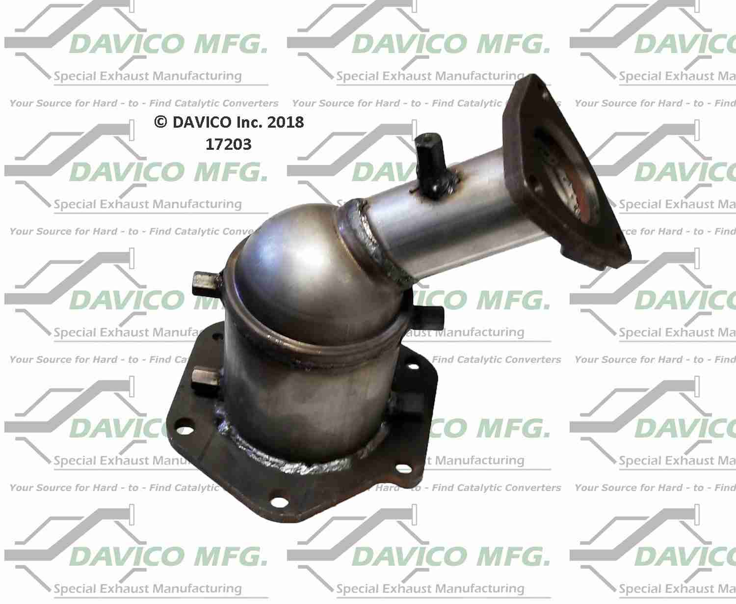 Davico Mfg Exact-Fit Catalytic Converter 17203