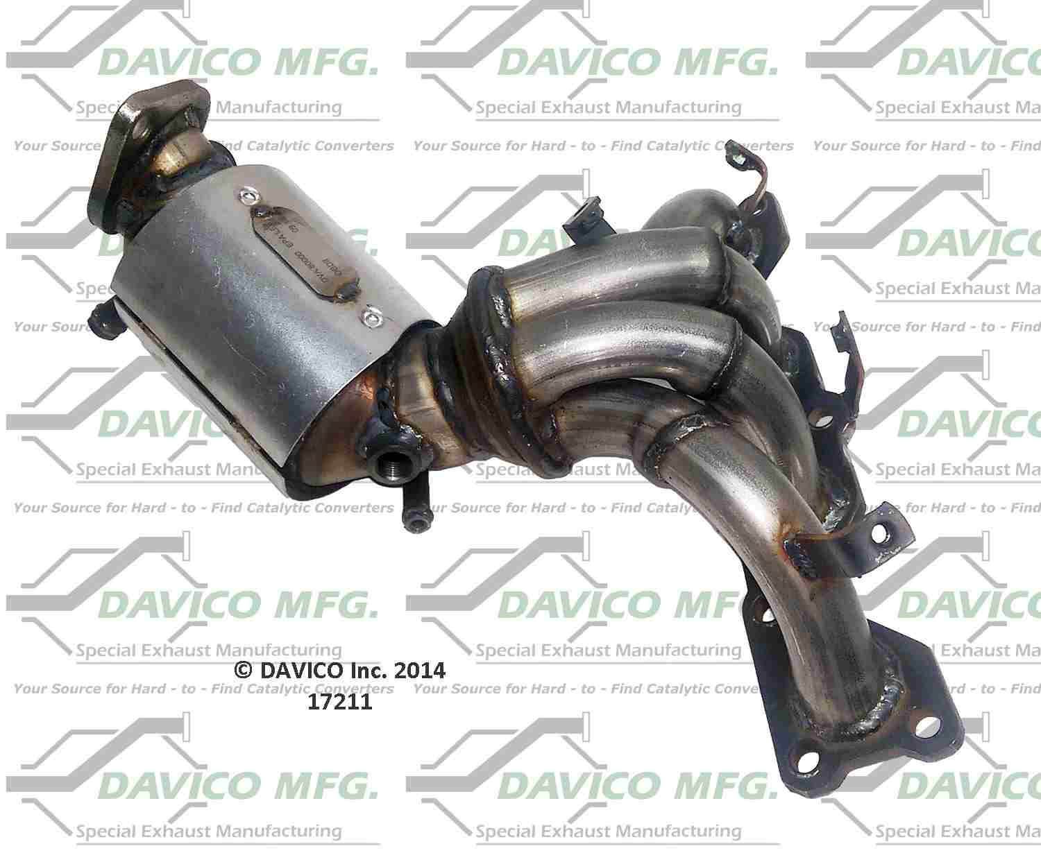 Davico Mfg Exact-Fit Catalytic Converter 17211
