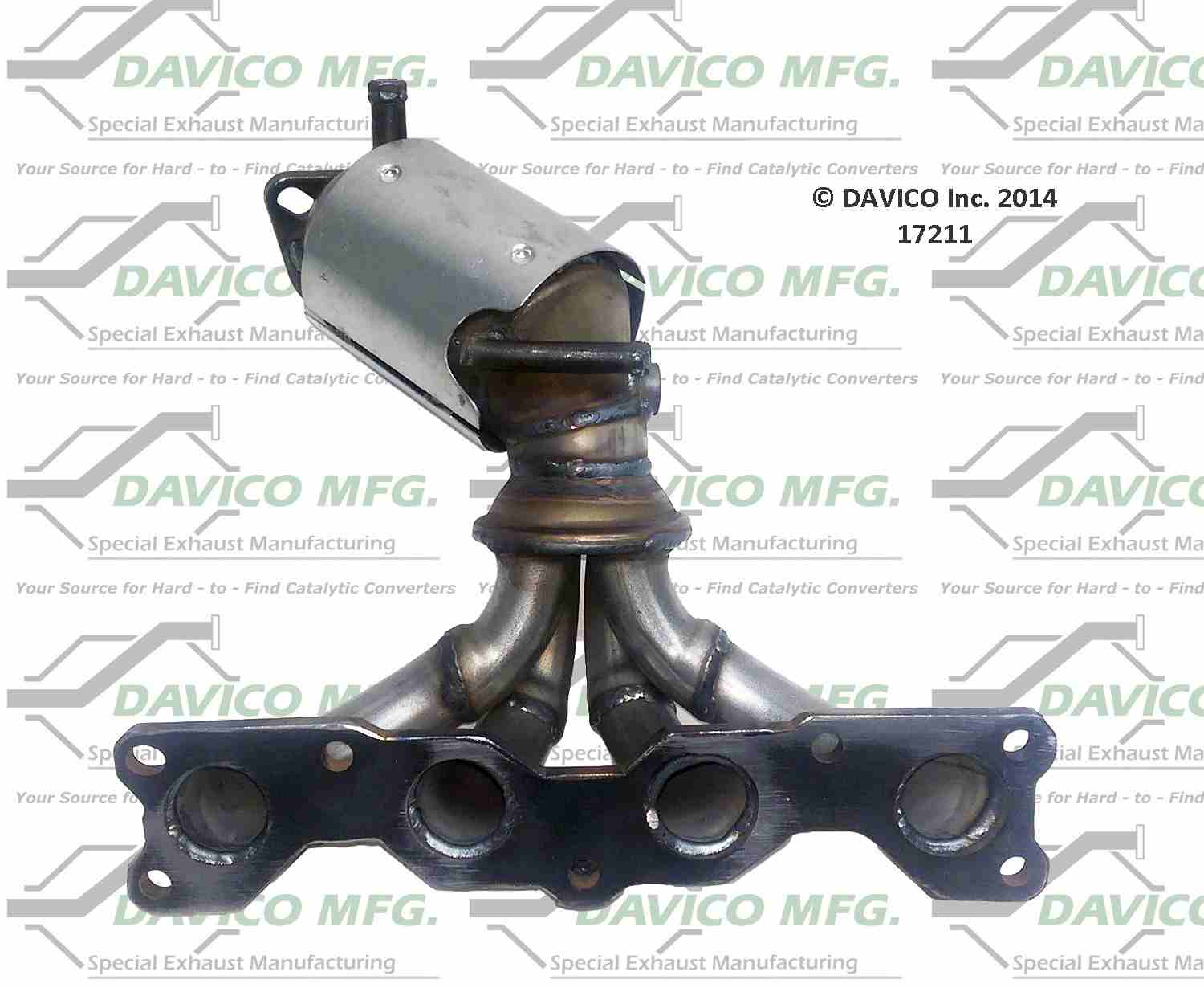 Davico Mfg Exact-Fit Catalytic Converter 17211