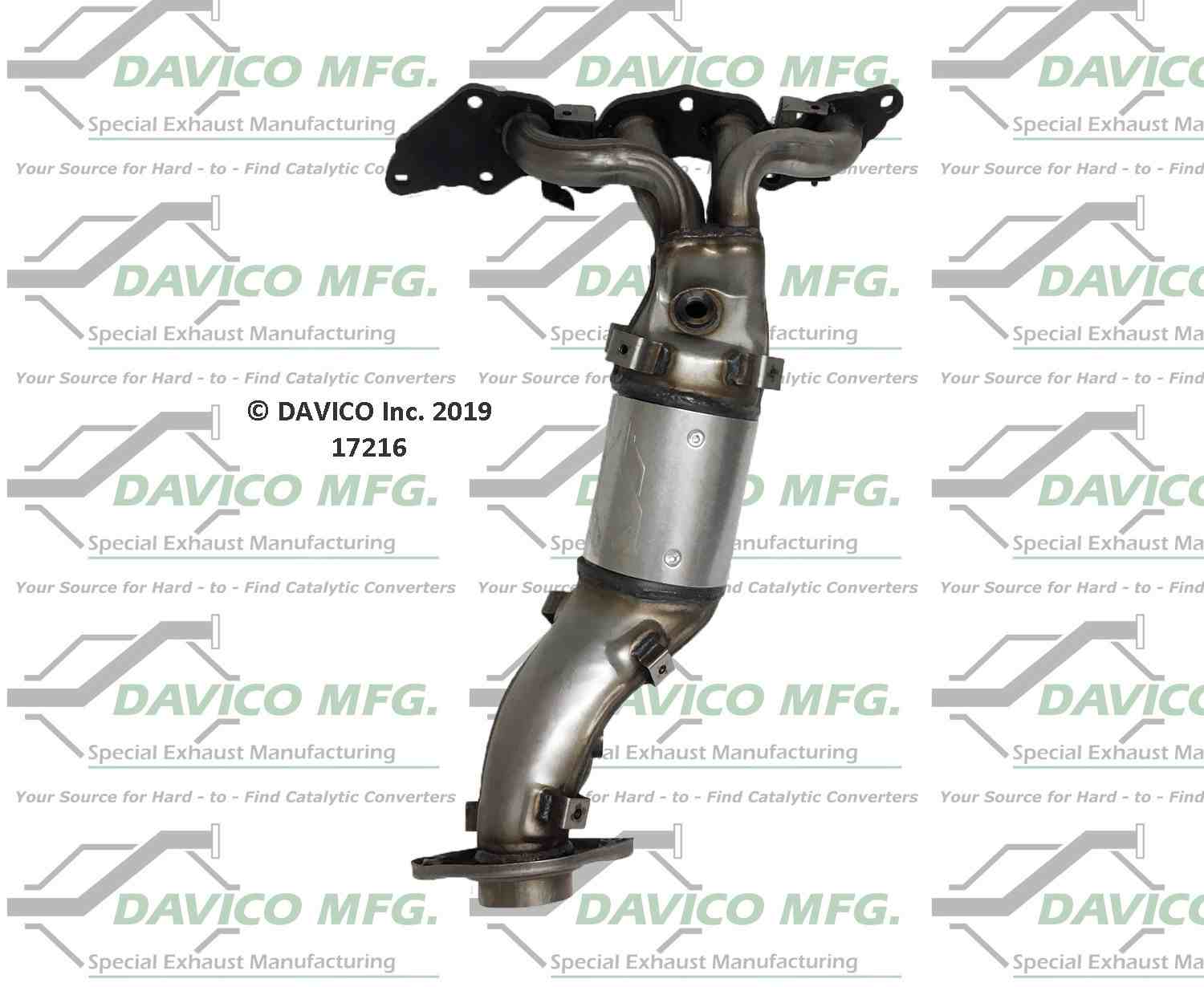 Davico Mfg Catalytic Converter 17216