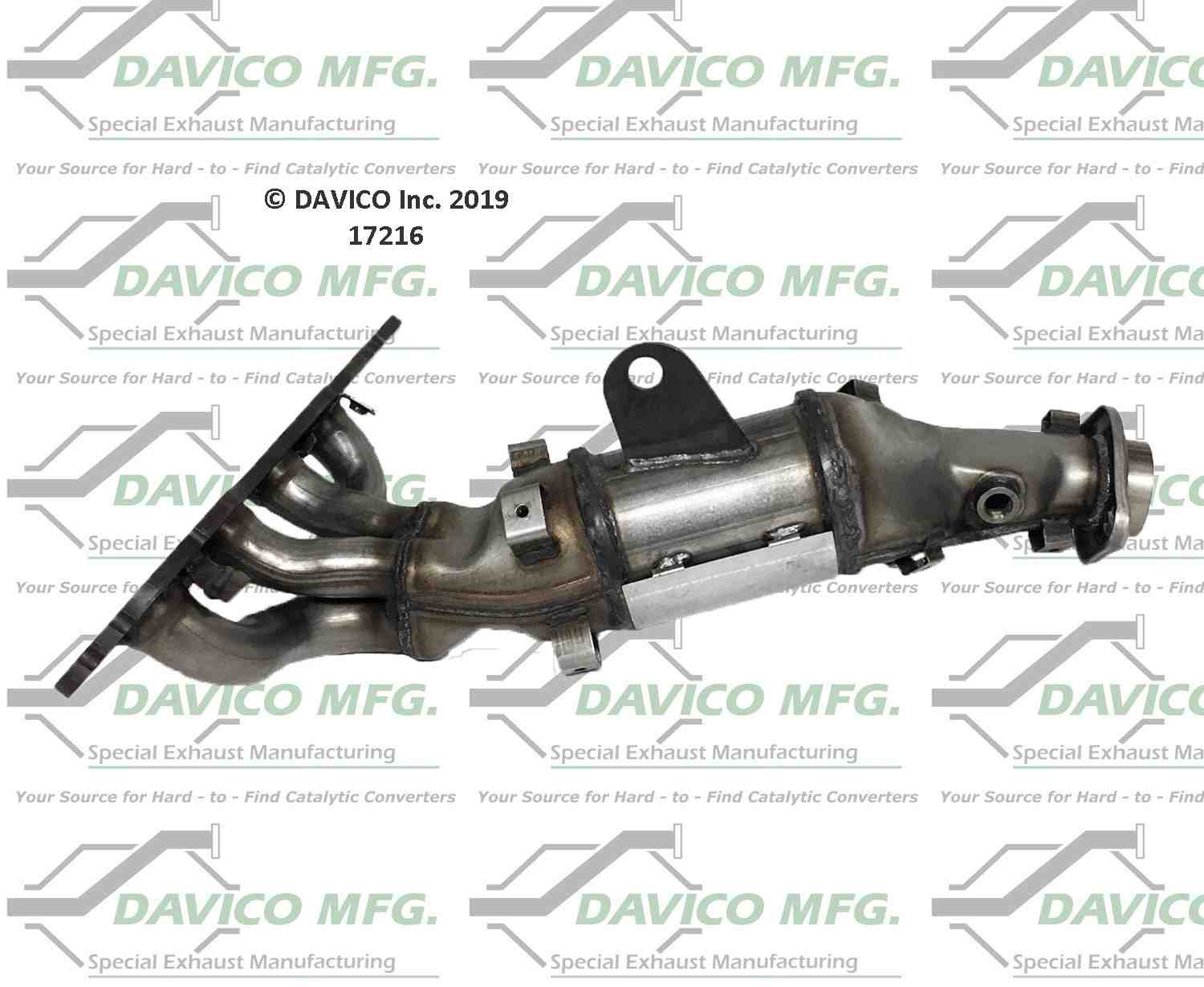 Davico Mfg Catalytic Converter 17216
