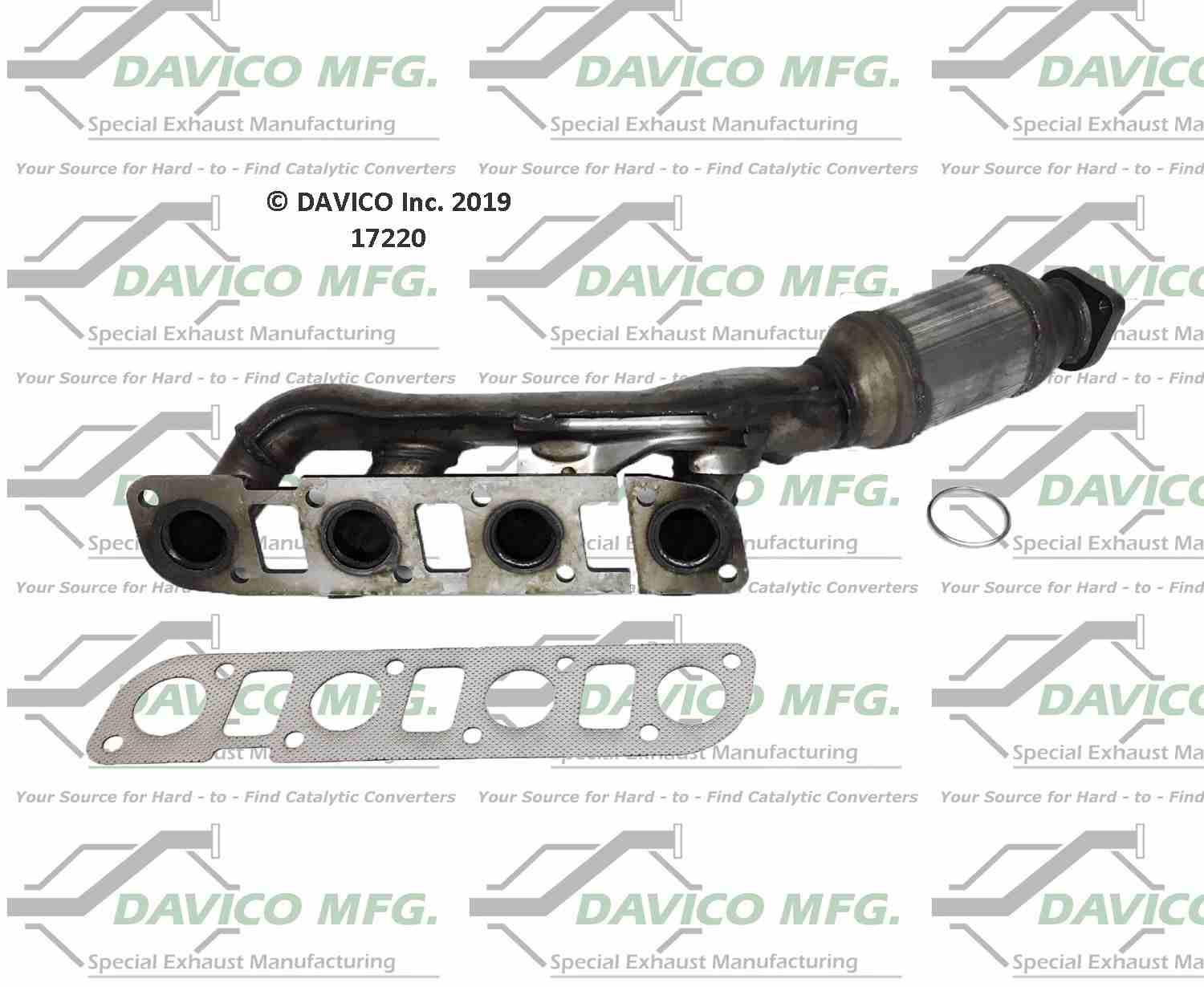 Davico Mfg Catalytic Converter 17220