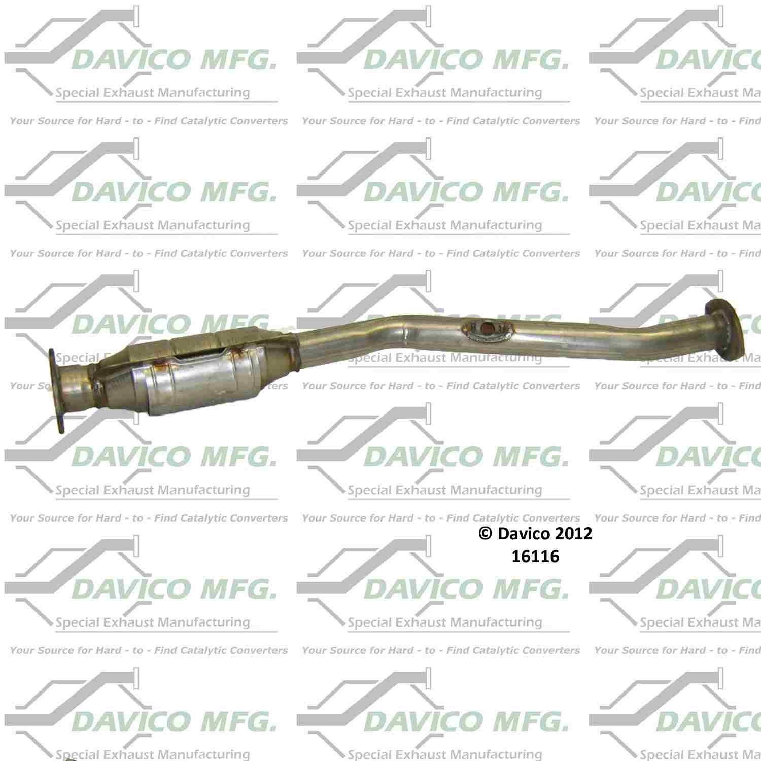 Davico Mfg Direct Fit CARB 172838