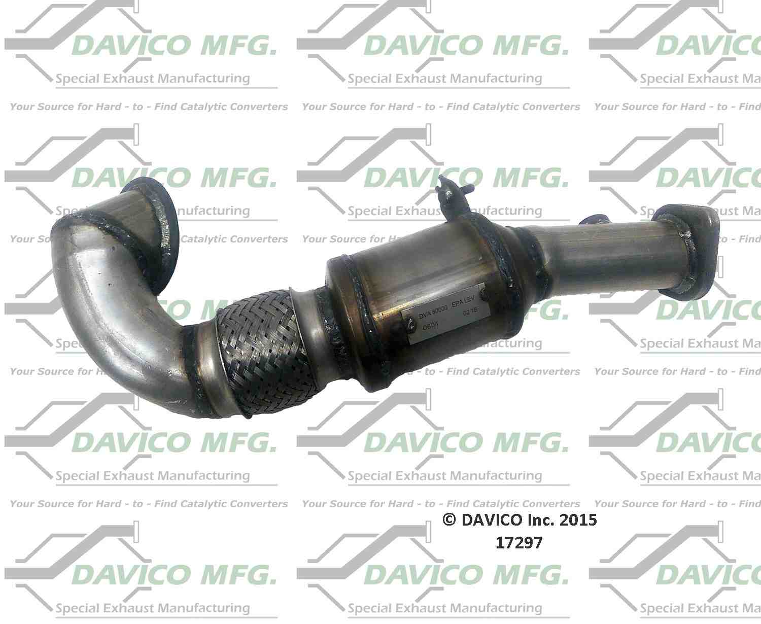 Davico Mfg Exact-Fit Catalytic Converter 17297