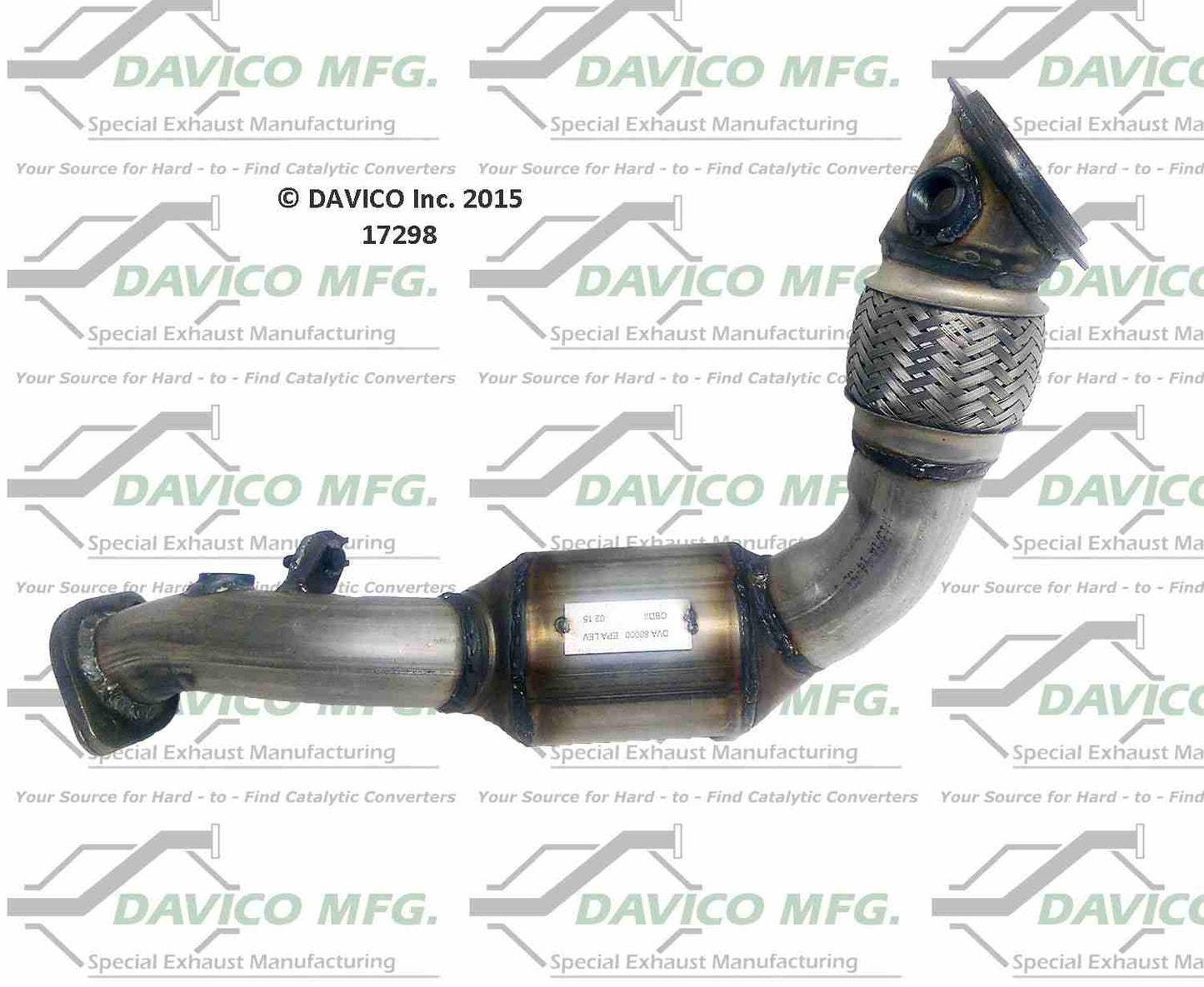 Davico Mfg Exact-Fit Catalytic Converter 17298